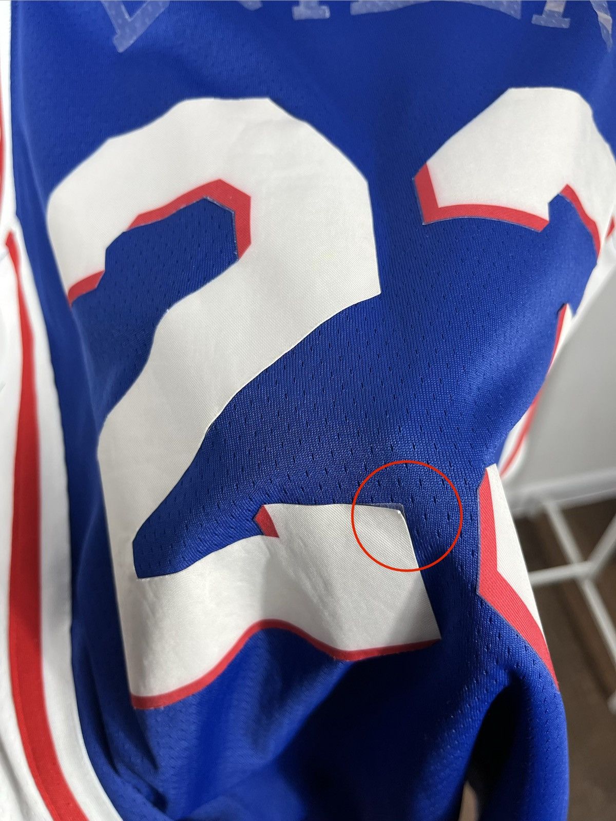 Nike Nike NBA 76ers Jimmy Butler #23 Swingman Jersey Blue Size M Size US M / EU 48-50 / 2 - 14 Thumbnail