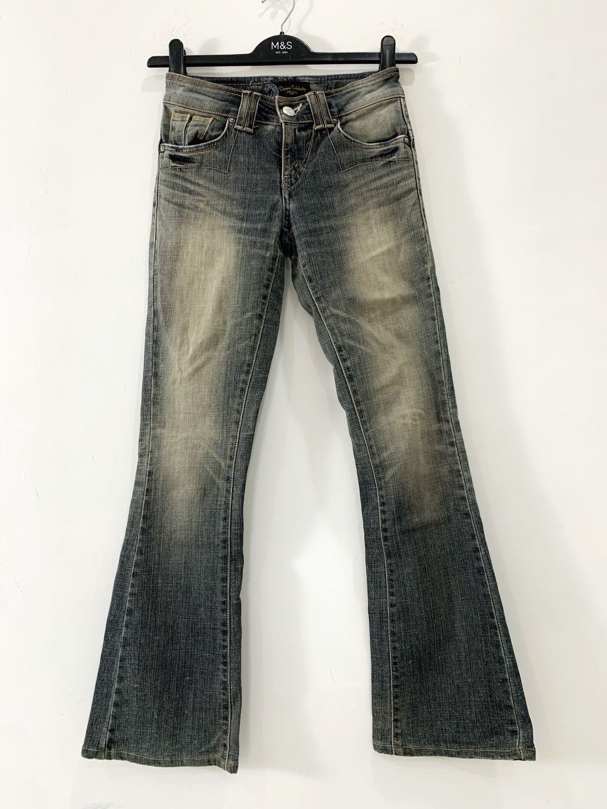 If Six Was Nine Vintage flare vienus jeans pant tornado mart style Size US 27 - 1 Thumbnail