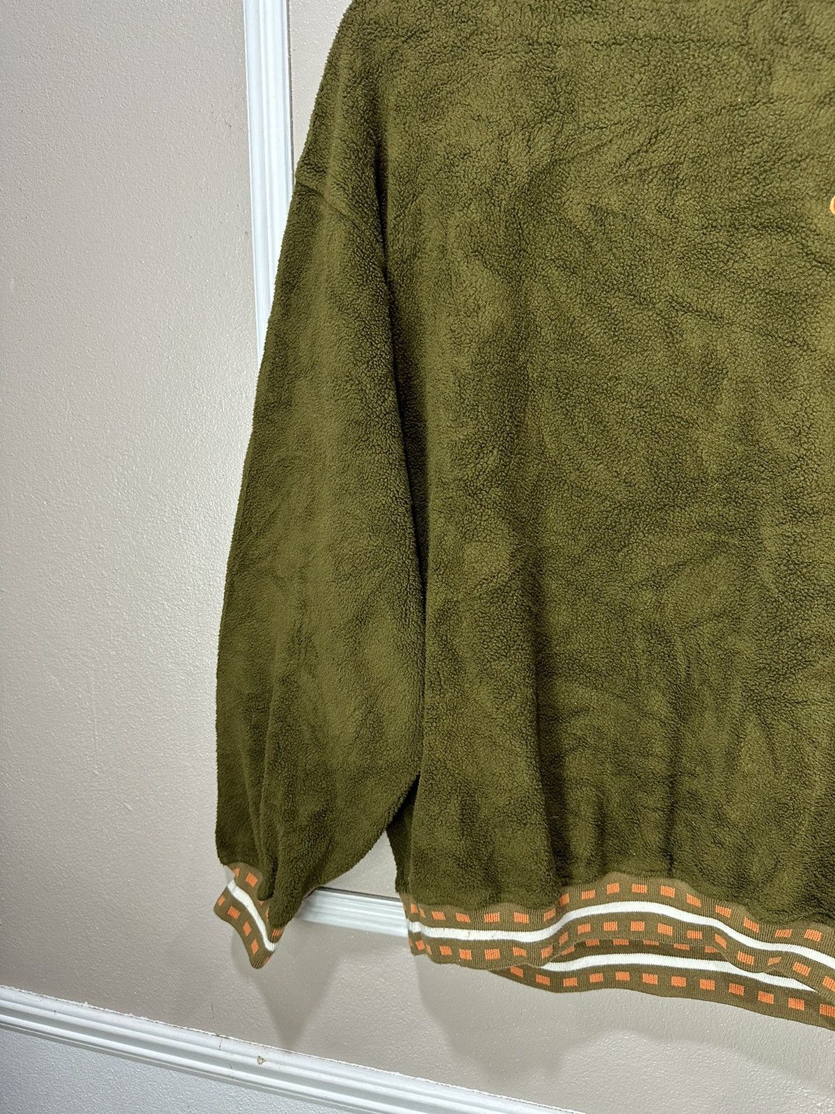 Quiksilver × Vintage Vintage Quicksilver Fleece round neck Size US L / EU 52-54 / 3 - 4 Thumbnail