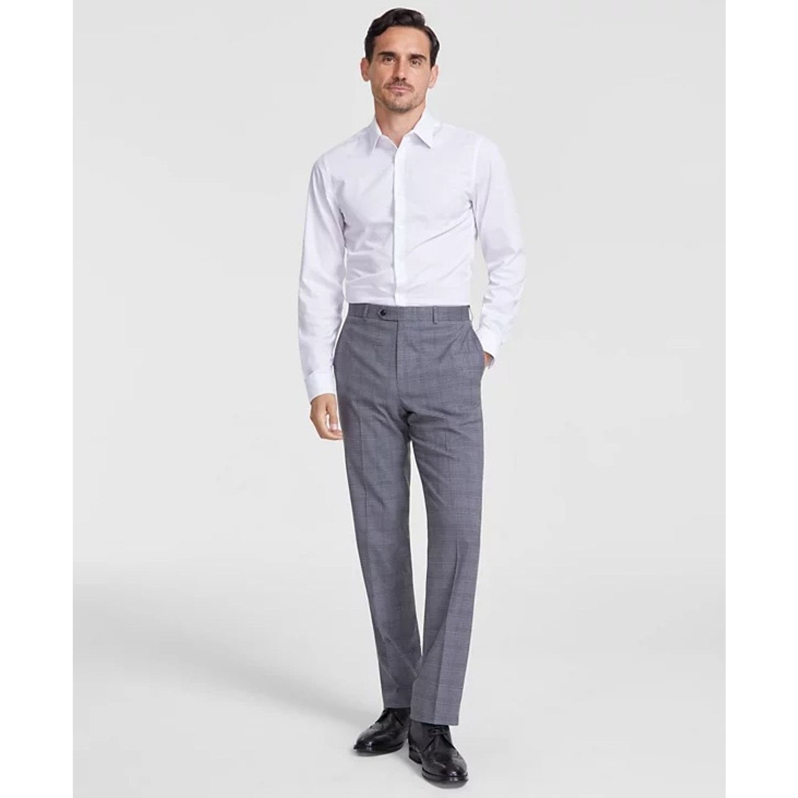 Michael Kors Michael Kors Men's Plaid Classic Fit Dress Pants 40W 32L Size US 40 / EU 56 - 3 Thumbnail