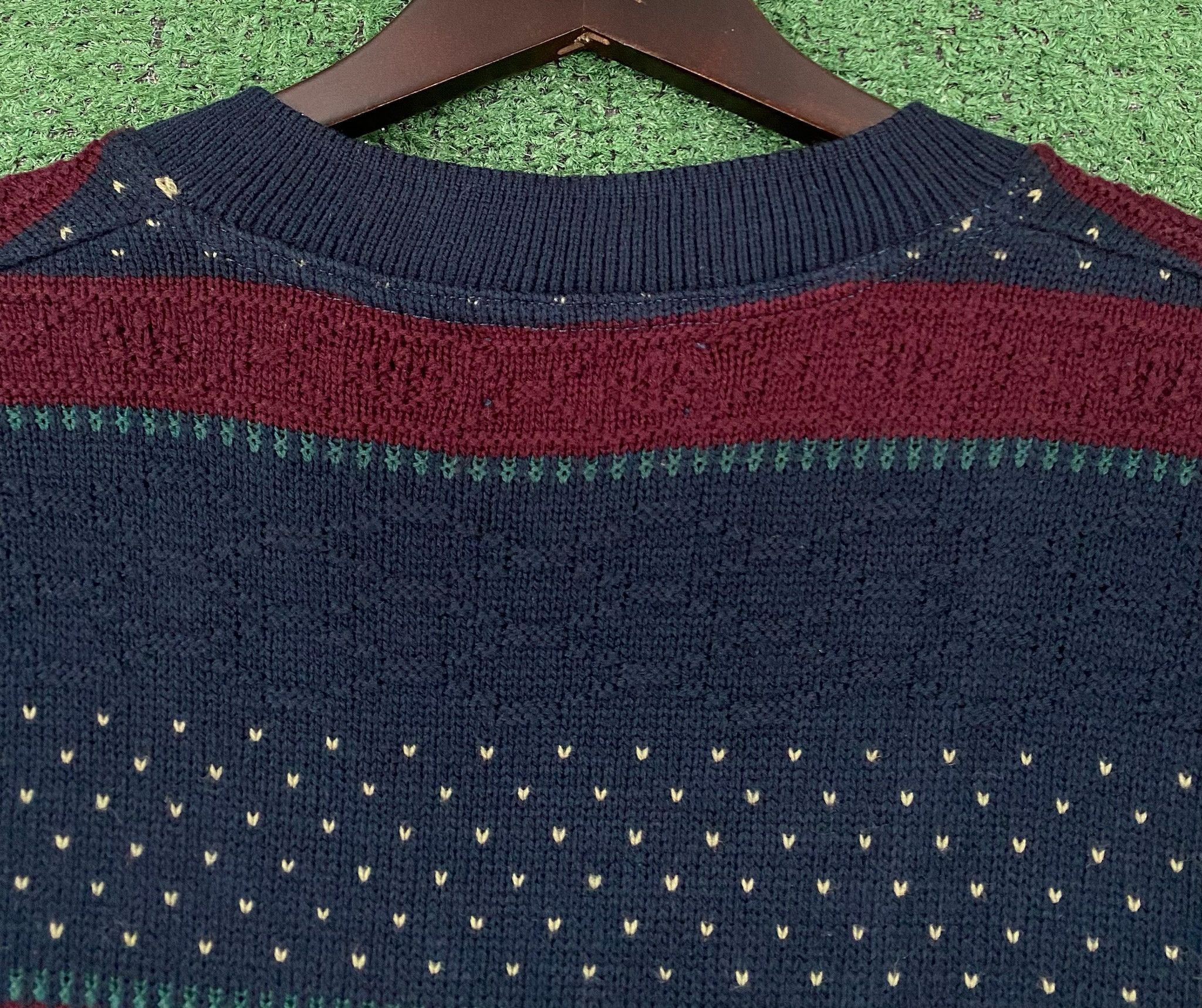Other 90’s Andhurst Patterned Button Down Sweater Vest Large Size US L / EU 52-54 / 3 - 5 Thumbnail