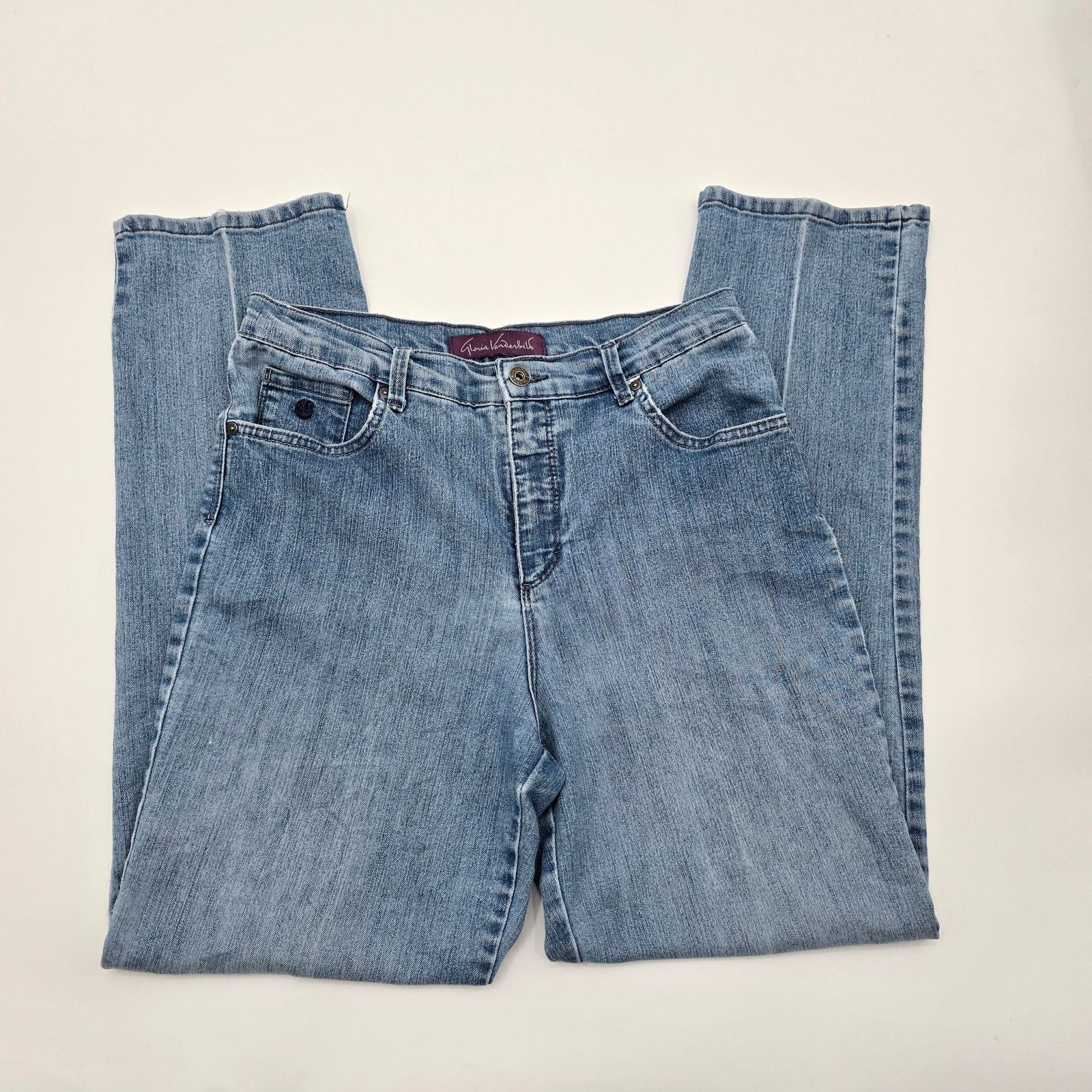 Other Gloria Vanderbilt Blue Denim Jeans Pants 10 Size 32" / US 10 / IT 46 - 3 Thumbnail