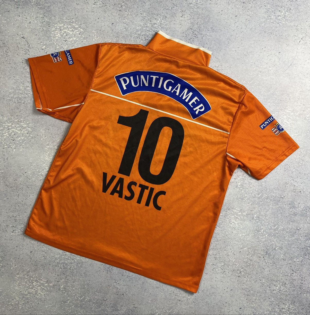 Vintage SK Sturm Graz Player #10 Vastic Soccer Jersey Austria Size US XL / EU 56 / 4 - 14 Thumbnail