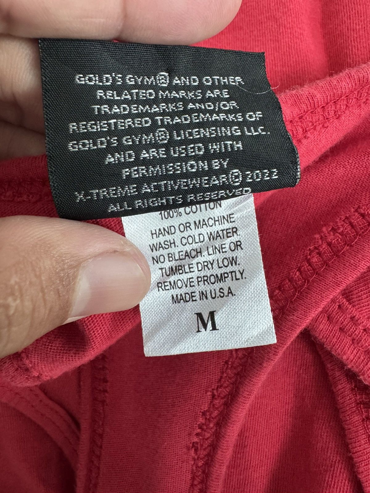Vintage Vintage Gold's Gym stringer tank top Size US M / EU 48-50 / 2 - 6 Thumbnail