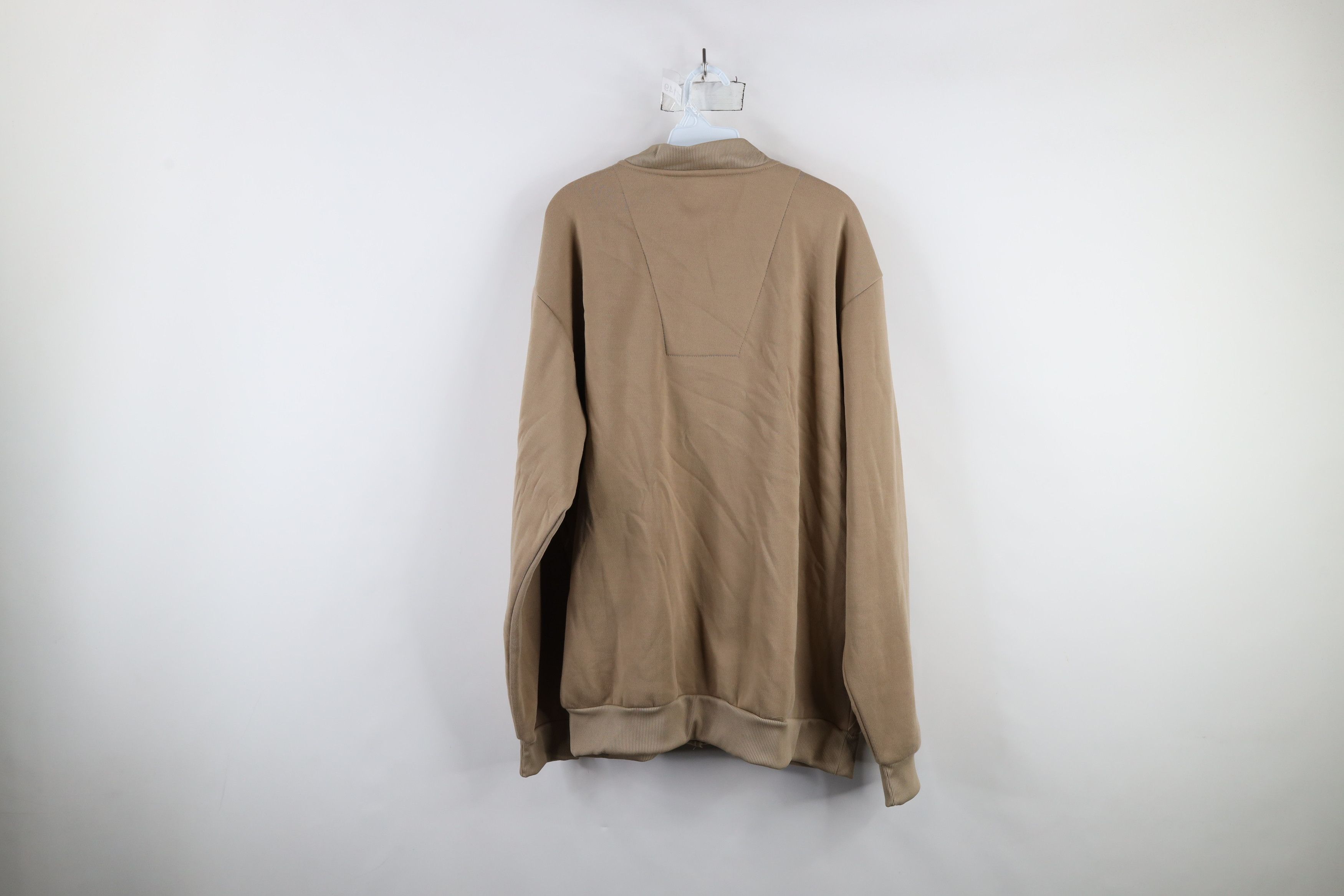 Vintage Vintage 90s Streetwear Button Cardigan Sweatshirt Beige Size US XL / EU 56 / 4 - 9 Thumbnail