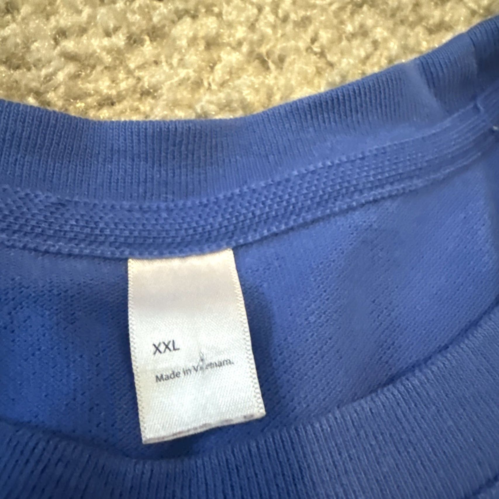 Logo 7 VINTAGE Apple Store Employee Blue Embroidered Center Logo T-Shirt 2XL Mens Regular Size US XXL / EU 58 / 5 - 4 Thumbnail