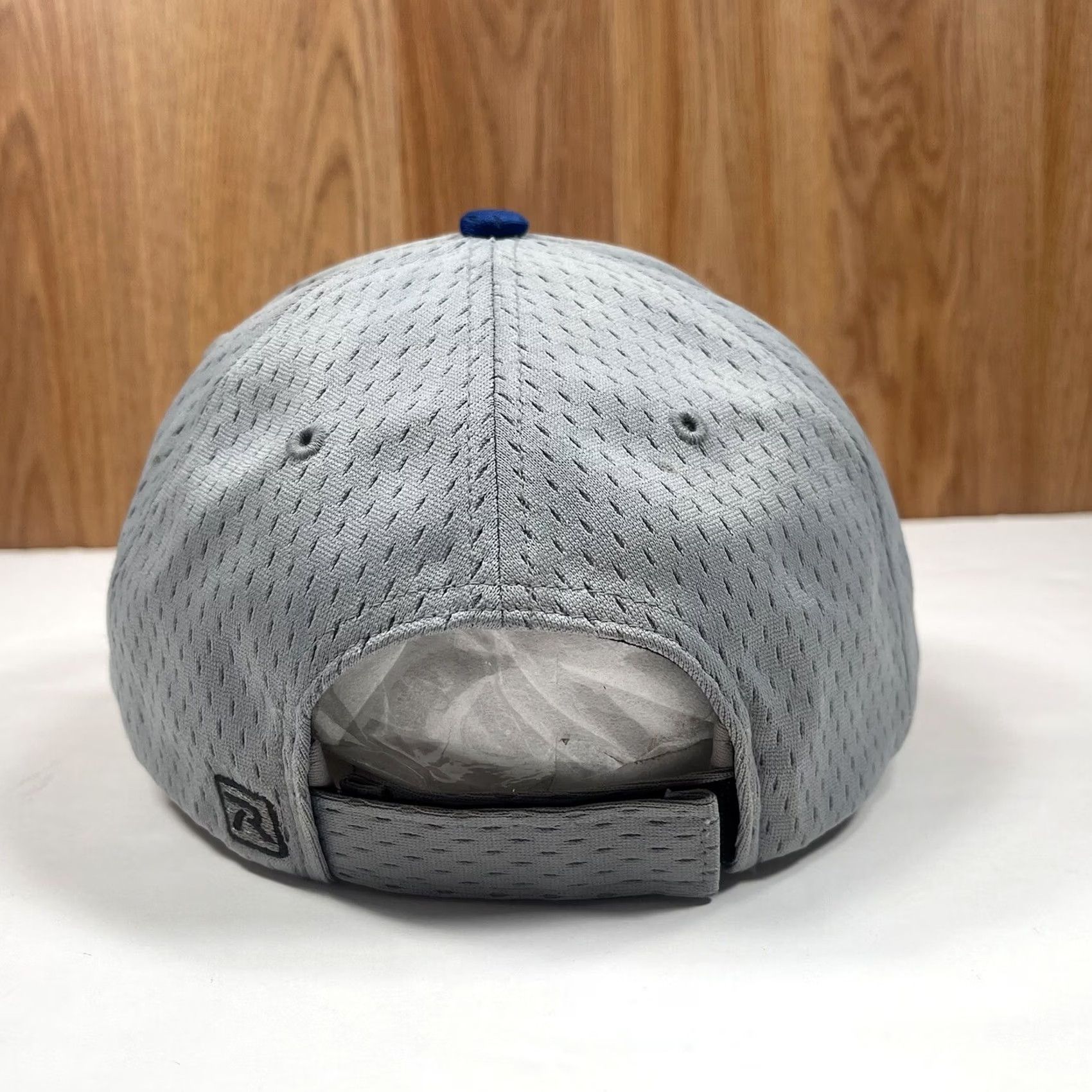 Vintage Richardson Hat Adjustable Pro Adult Size GrayBlue StrapBack Baseball Cap Size ONE SIZE - 5 Thumbnail