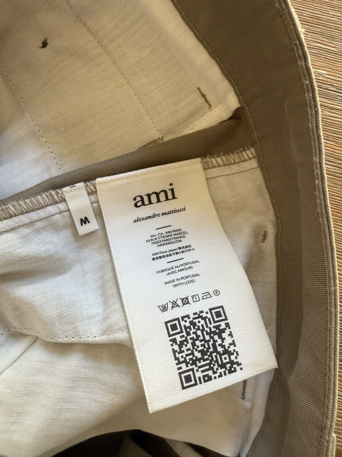 AMI AMI khaki pants Size US 31 - 5 Thumbnail