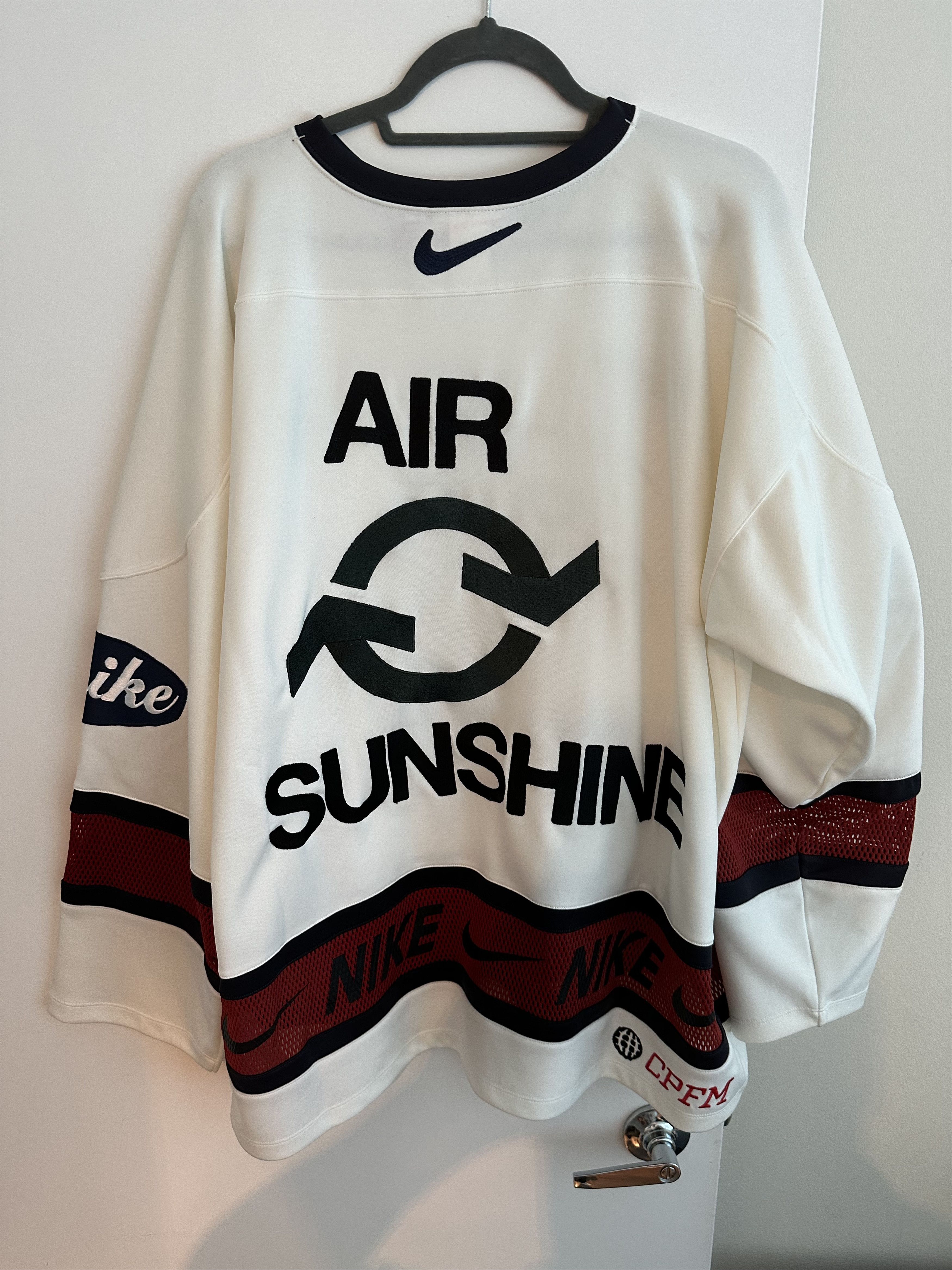 nike air sunshine hockey jersey