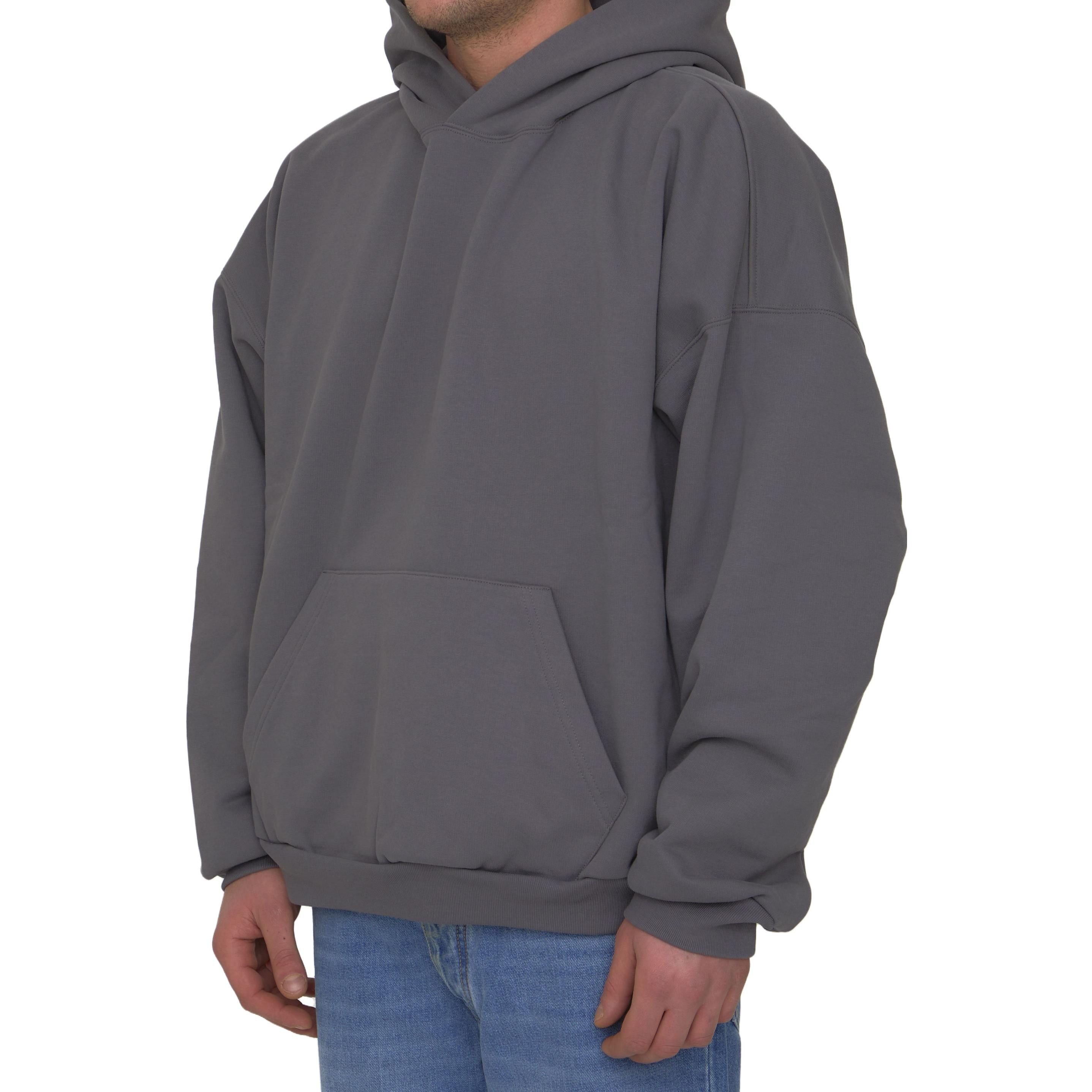 Balenciaga o1la1rc1a0725 Medium Fit Hoodie in Smoked Grey/Black Size US XL / EU 56 / 4 - 5 Thumbnail