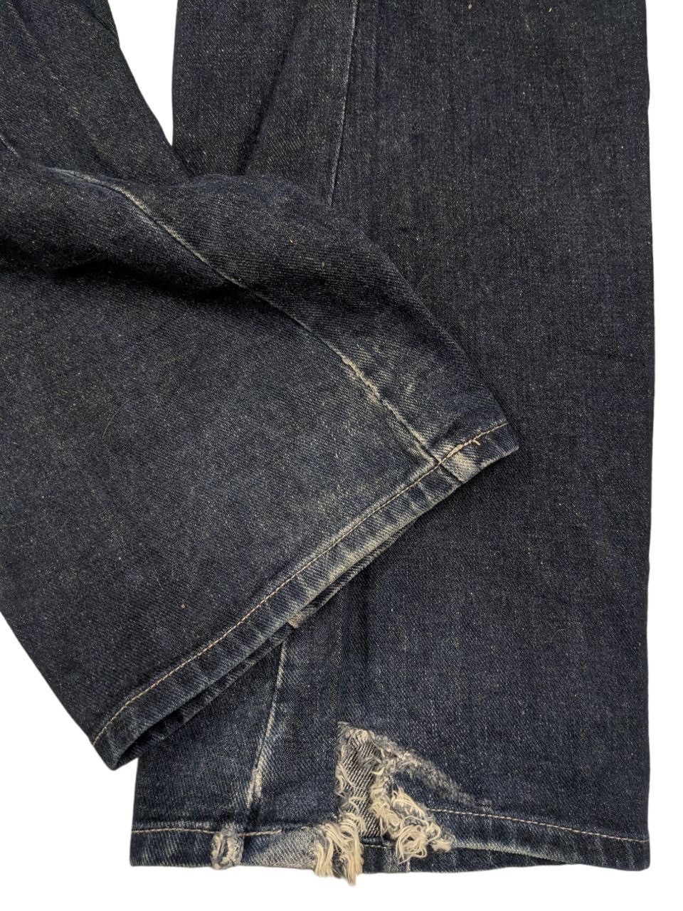 If Six Was Nine × Japanese Brand 291295 Homme Demolition and Build Distressed Denim Size US 32 / EU 48 - 4 Thumbnail