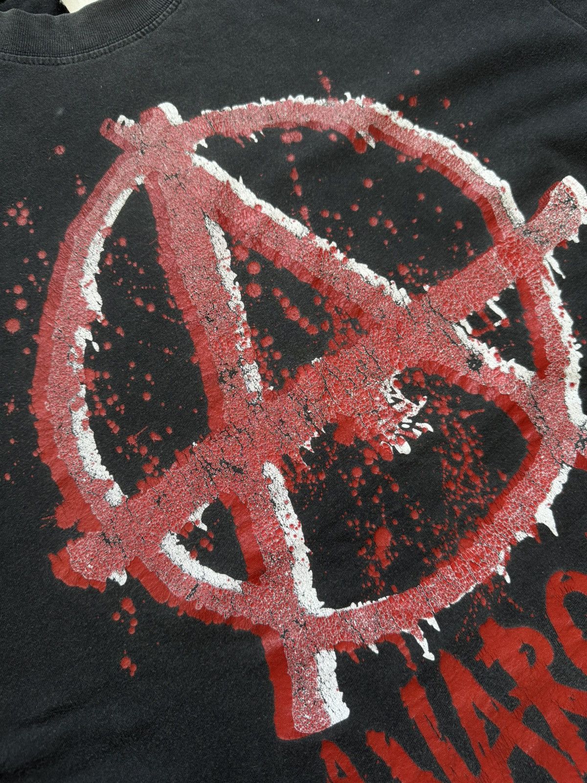 Band Tees × Vintage Anarchy big logo vintage 00s big logo A Size US L / EU 52-54 / 3 - 7 Thumbnail