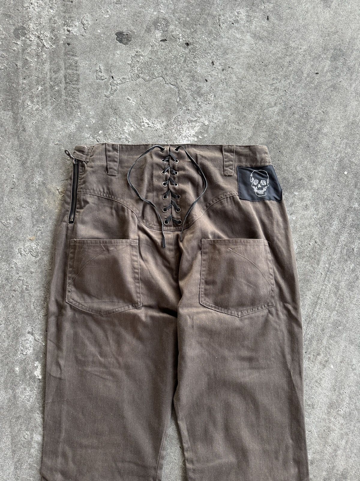 PPFM PPFM Punk Lace-Up Pants Size US 32 / EU 48 - 2 Thumbnail