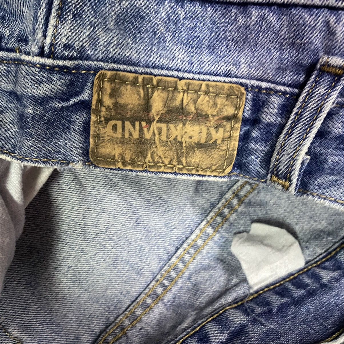 If Six Was Nine × Japanese Brand × Vintage Vintage kirkland Dirty Light Washed Denim Jeans Size US 37 - 6 Thumbnail