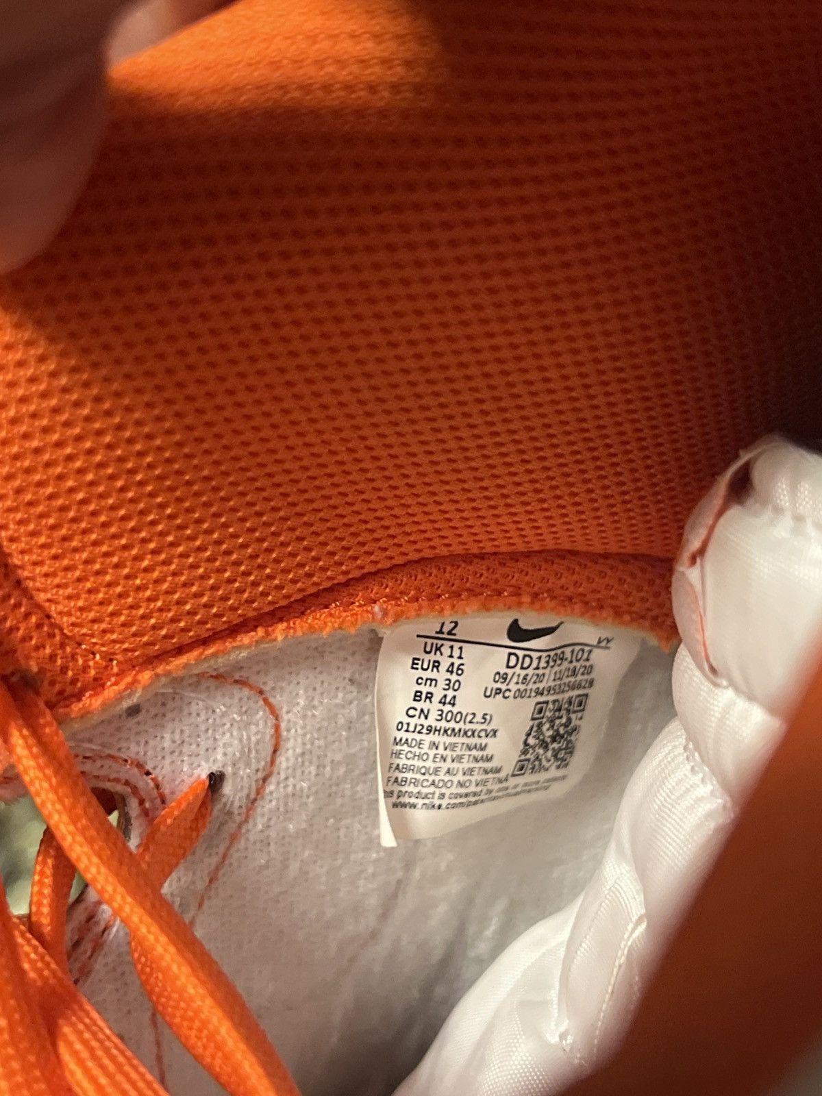 Nike Nike dunk high Syracuse Size US 12 / EU 45 - 8 Thumbnail