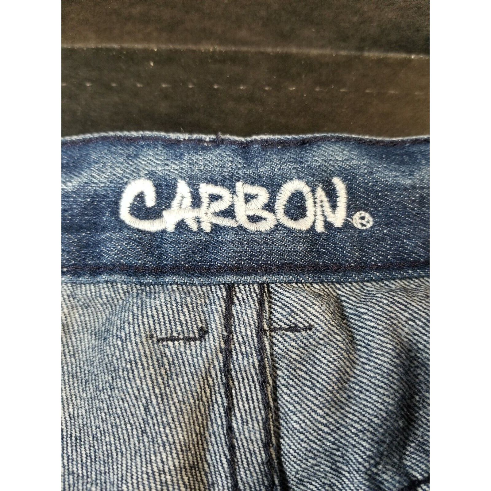 rue21 Rue21 Men's 26" Ripped Distressed Blue USA Jean Shorts Size US 26 / EU 42 - 5 Thumbnail