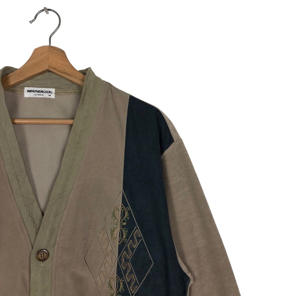 Japanese Brand 🔥90’s Vintage Leather Cardigan Jacket Naicai Japan Size US M / EU 48-50 / 2 - 6 Thumbnail