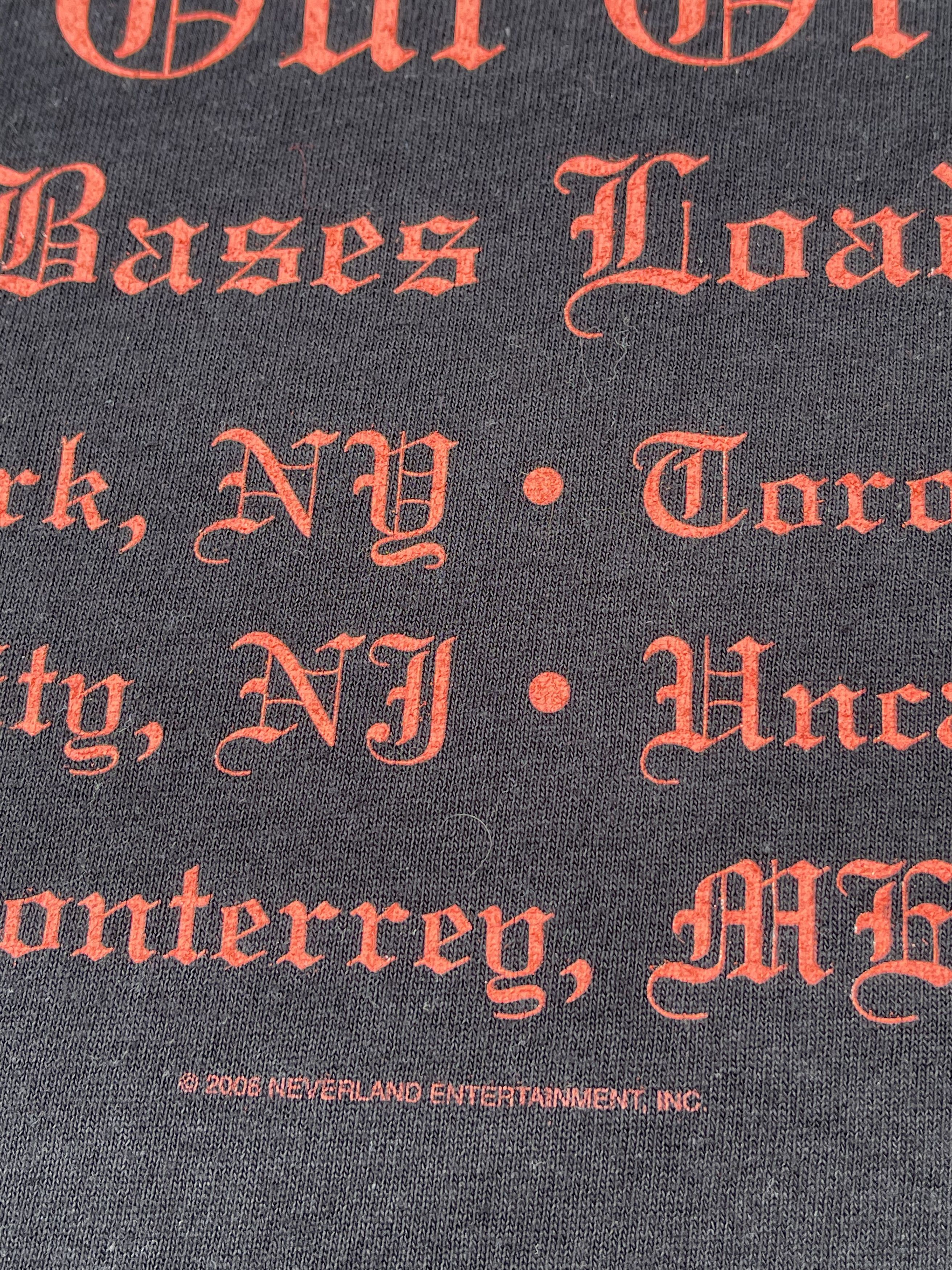Band Tees × Vintage 2006 Meatloaf Bat Out Of Hell Rock Band Tour T-Shirt Size US XL / EU 56 / 4 - 9 Thumbnail
