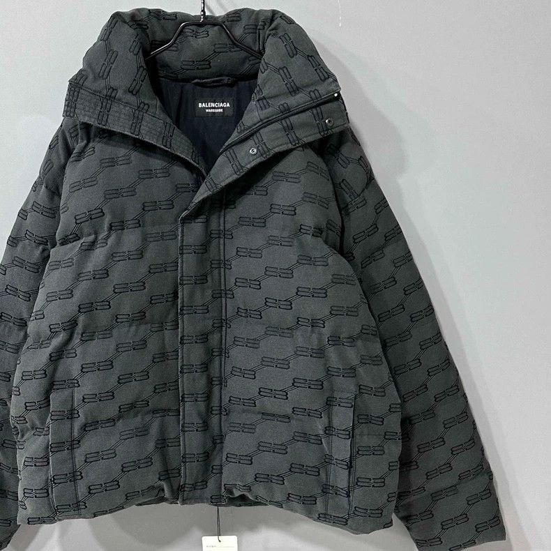 Balenciaga Balenciaga Double B full printed logo cotton jacket-2506 Size US M / EU 48-50 / 2 - 2 Thumbnail
