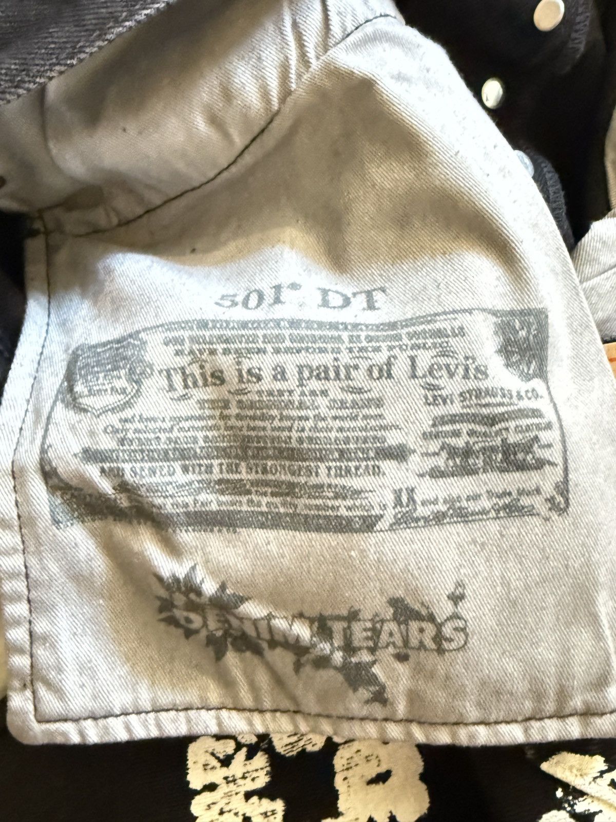 DENIM TEARS Denimtears x Levi’s Jeans Wreath Jeans Size US 33 - 11 Thumbnail