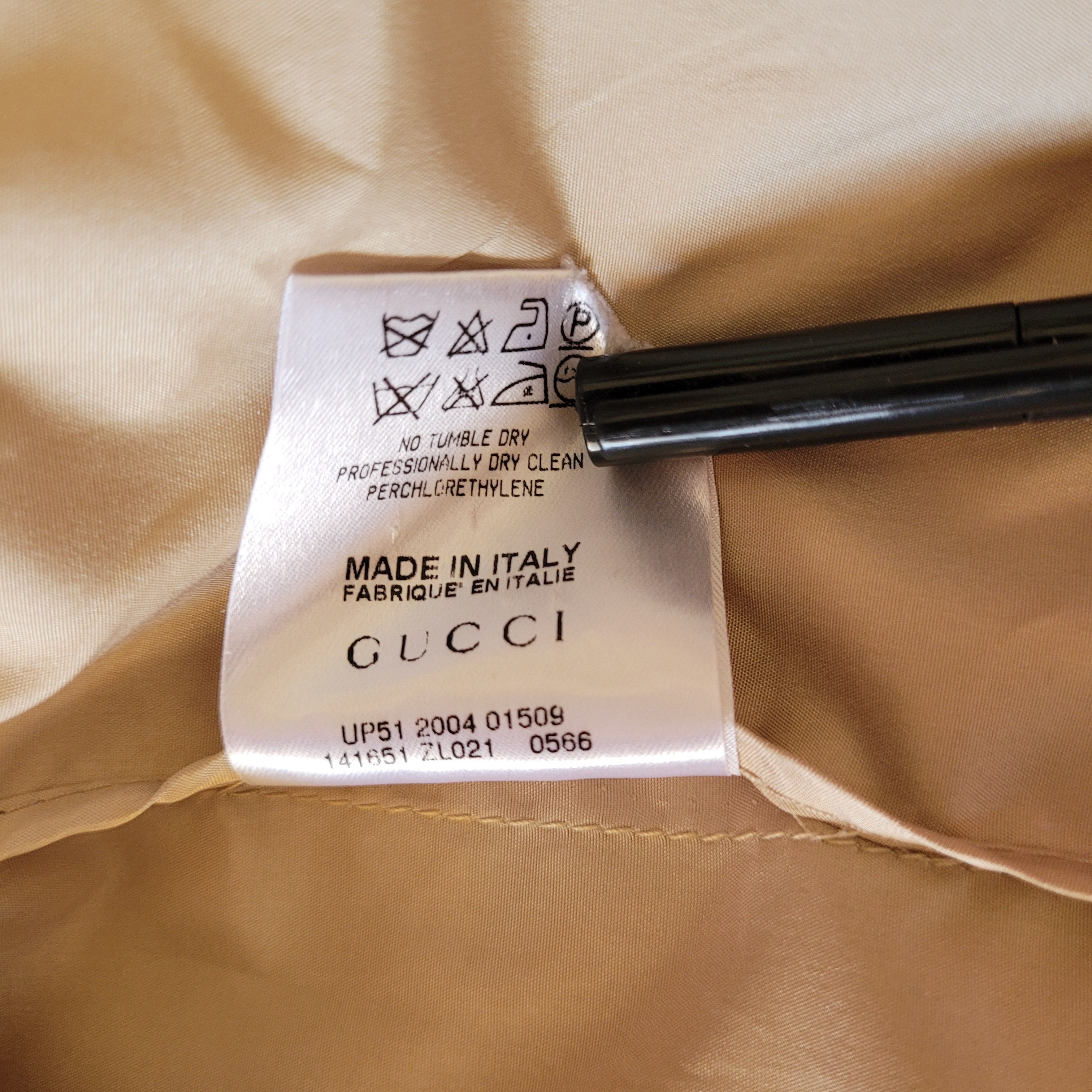 Gucci × Tom Ford Gucci by Tom Ford 2004 thecnical moto jacket Size S / US 4 / IT 40 - 10 Thumbnail