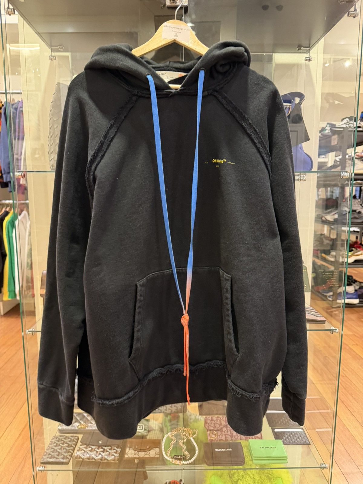 Off-White Off-White Painted Logo Hoodie Size US M / EU 48-50 / 2 - 1 Thumbnail