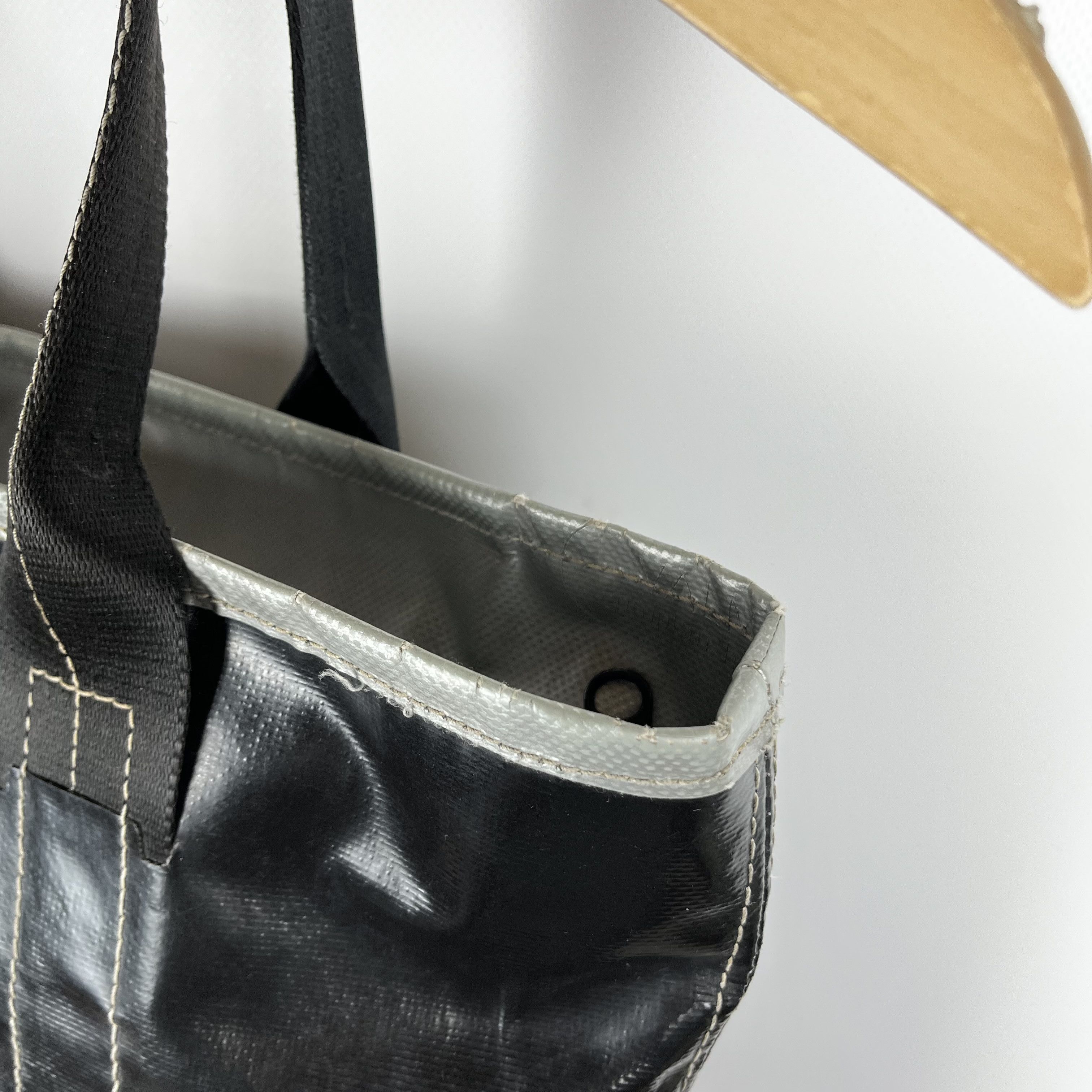 Freitag Freitag Recycled Shoulder Black Tote Bag Size ONE SIZE - 7 Thumbnail