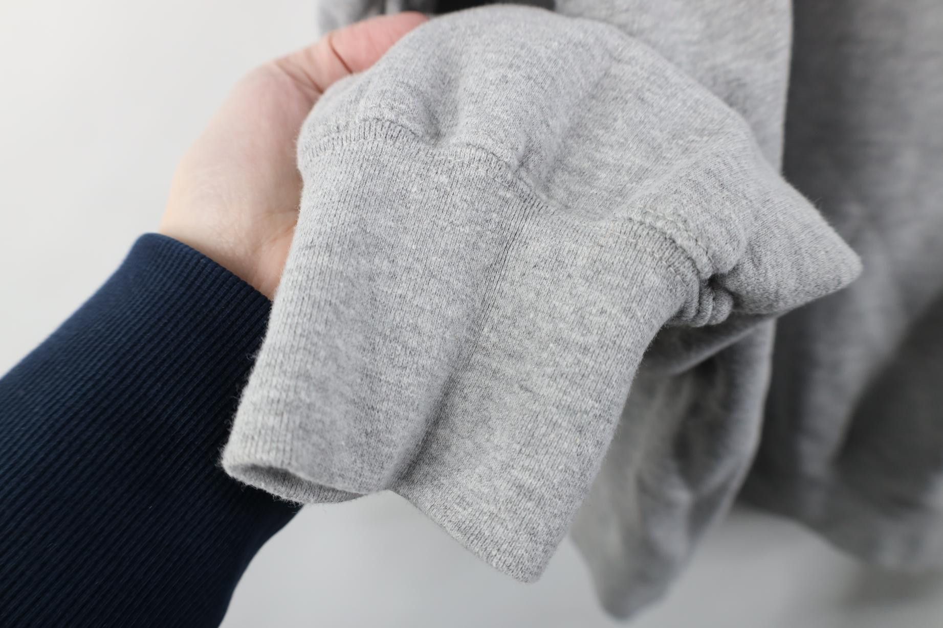 Vintage Vintage 90s Streetwear Boxy Crewneck Sweatshirt Heather Gray Size US XL / EU 56 / 4 - 7 Thumbnail