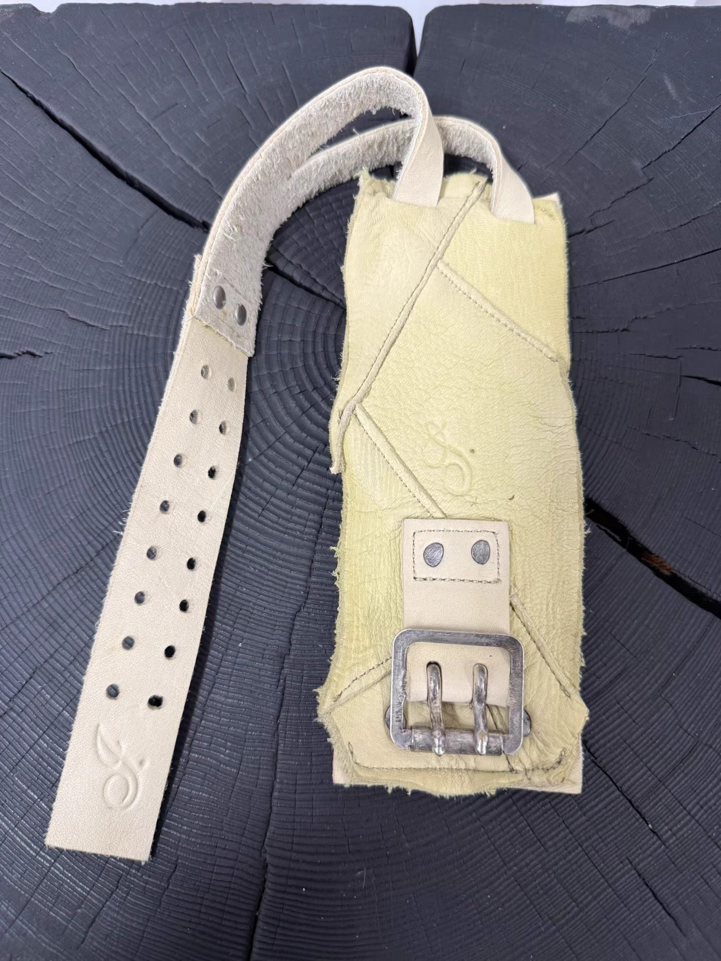 Takahiromiyashita The Soloist. The Soloist Deer Double Boxing Straps K20 Size ONE SIZE - 1 Thumbnail