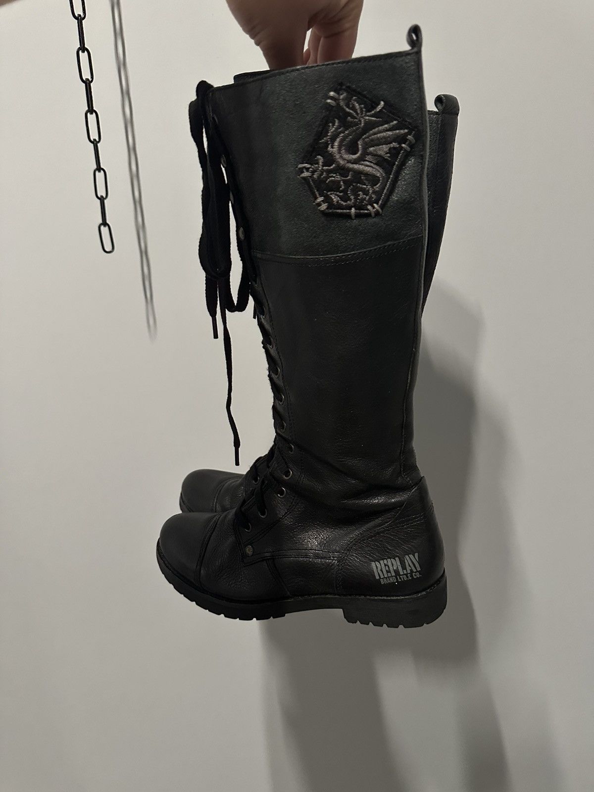 A.S.98 A.S.98 Type Avant Garde Leather High Boots Gothic Punk Size US 8 / IT 38 - 5 Thumbnail