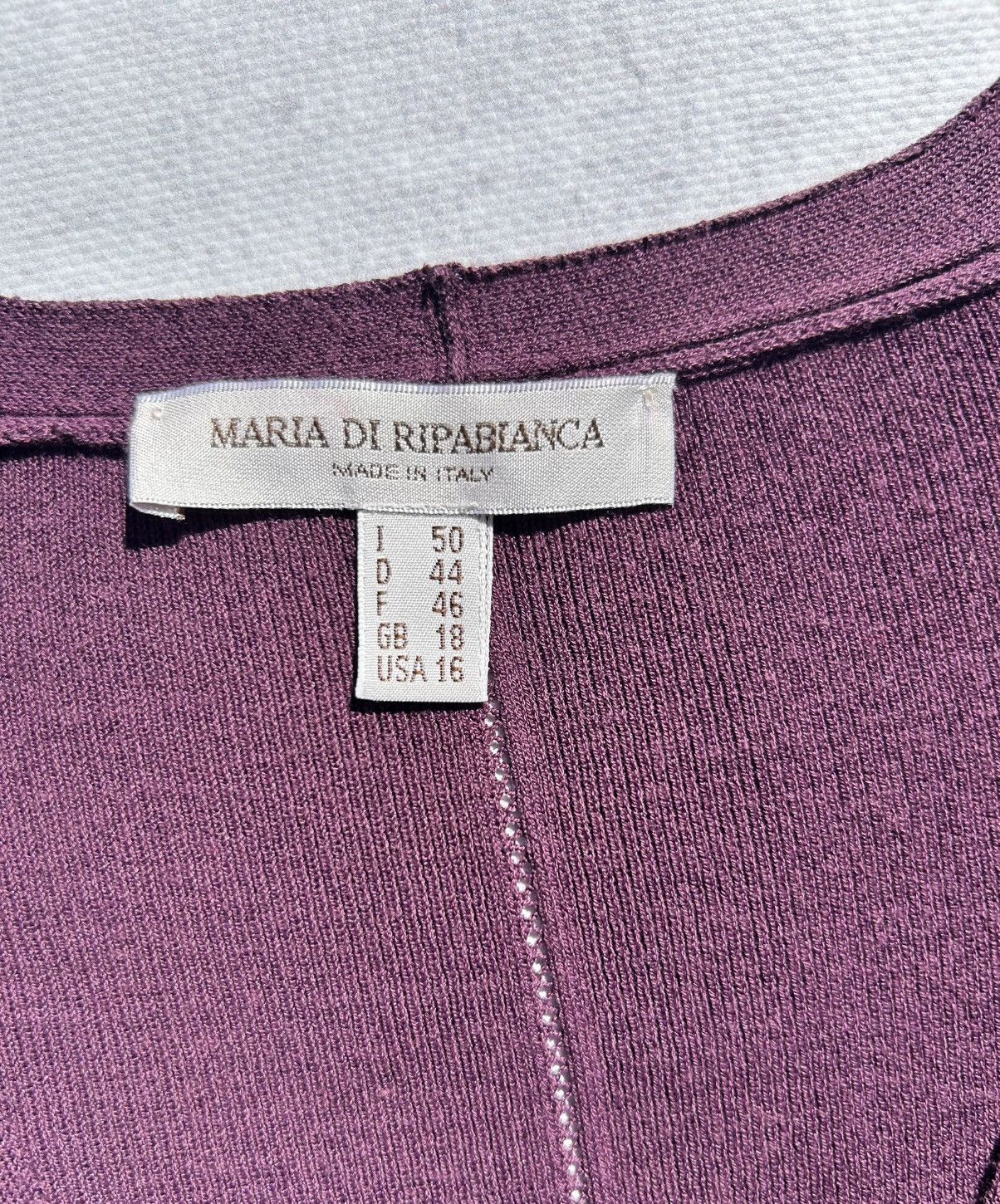 Other Maria Di Ripabianca Women Cardigan Made in Italy Size XL Size XL / US 12-14 / IT 48-50 - 6 Thumbnail