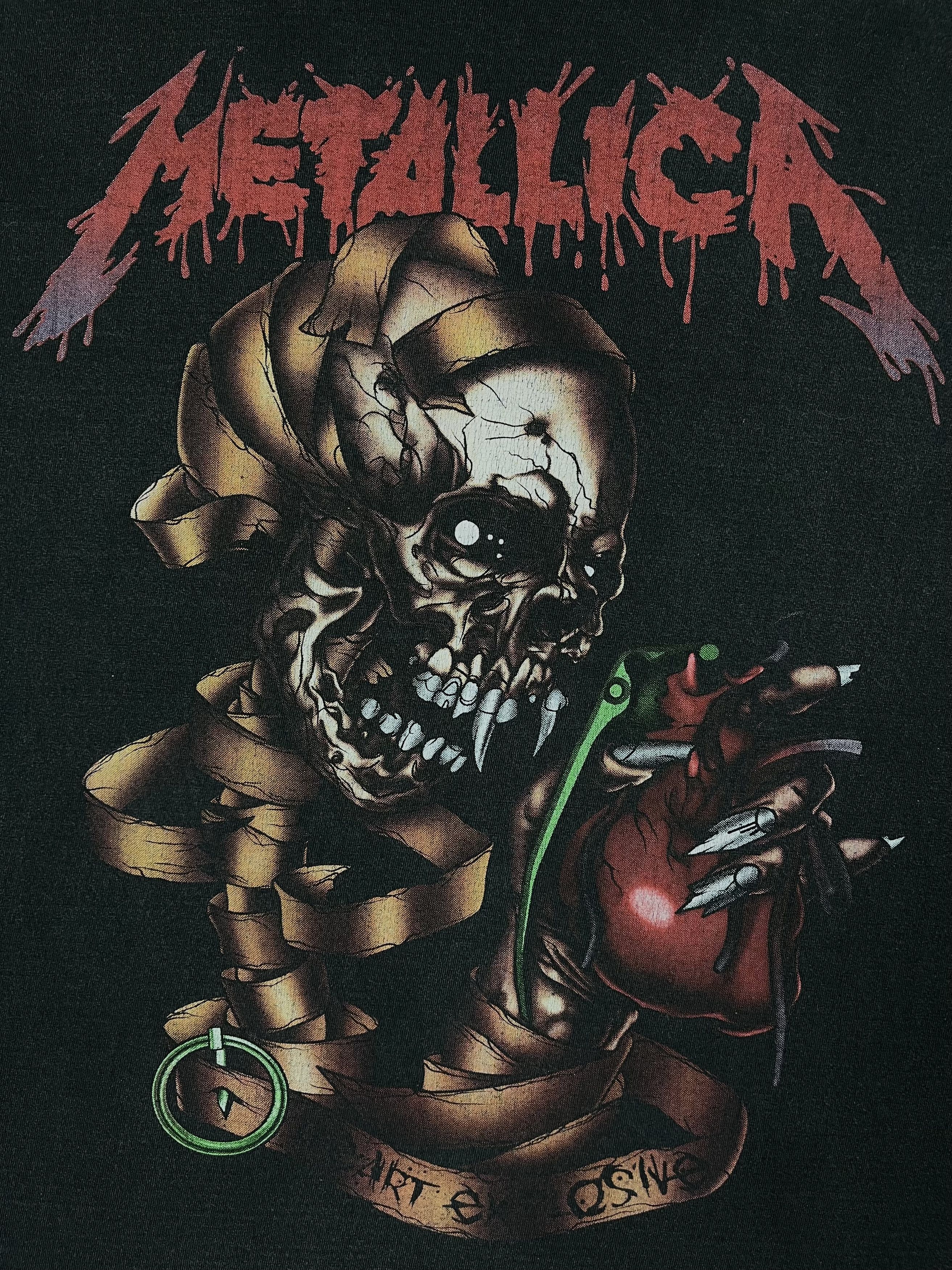 Band Tees Vintage Metallica Heart Explosive Rock Band T Shirt 90’s Size US L / EU 52-54 / 3 - 6 Thumbnail