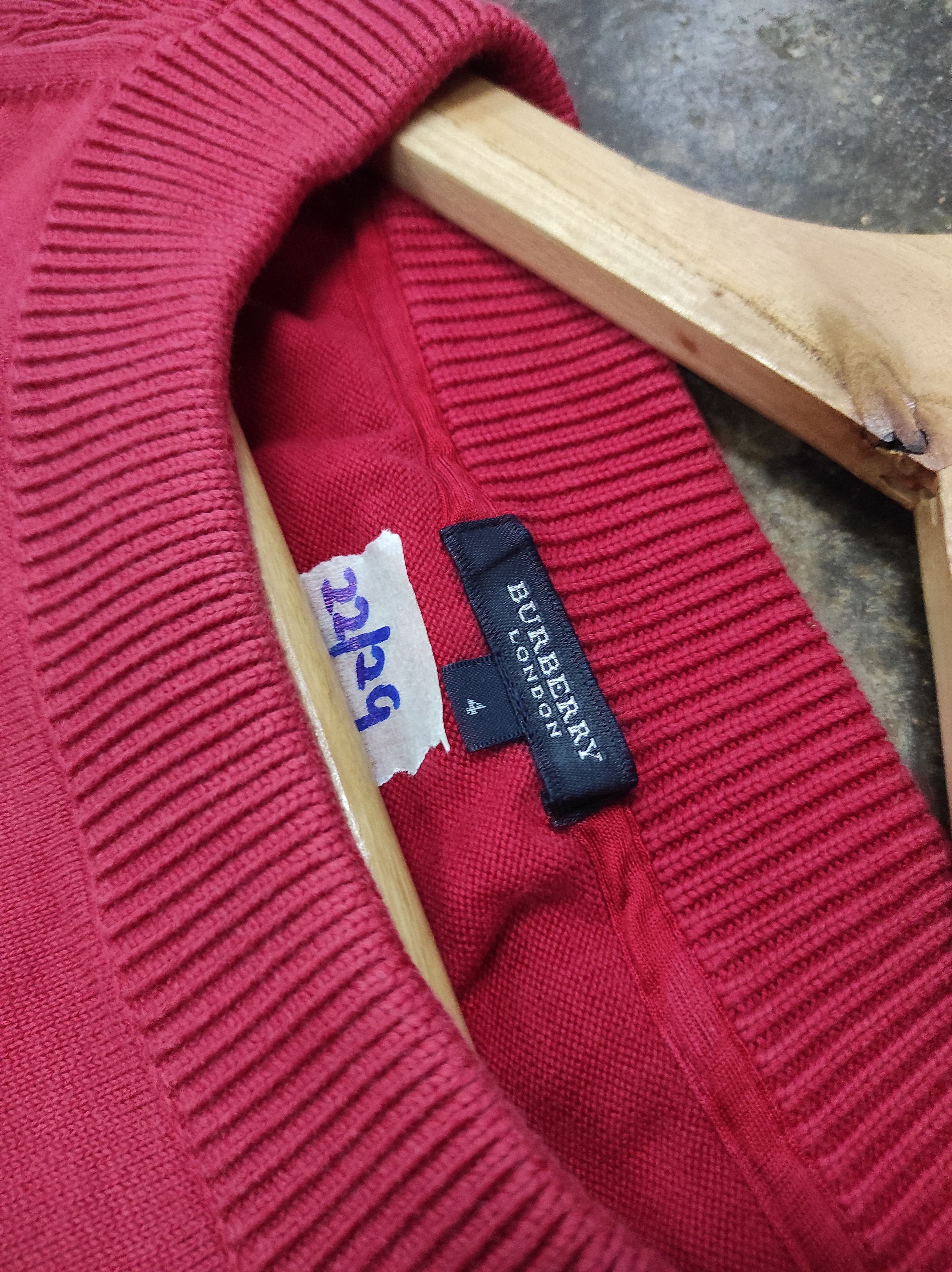 Burberry BURBERRY LONDON JUMPER SWEATER SWEATSHIRT Size L / US 10 / IT 46 - 4 Thumbnail