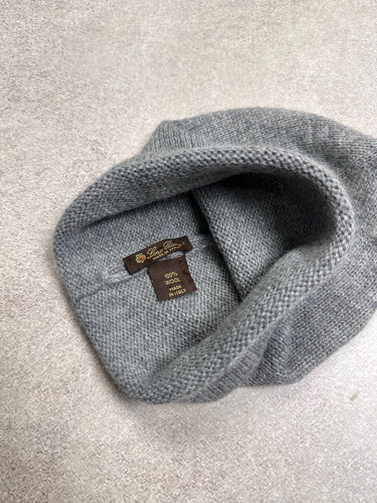 Loro Piana Loro Piana Wool Beanie Hat Rare Size ONE SIZE - 2 Thumbnail