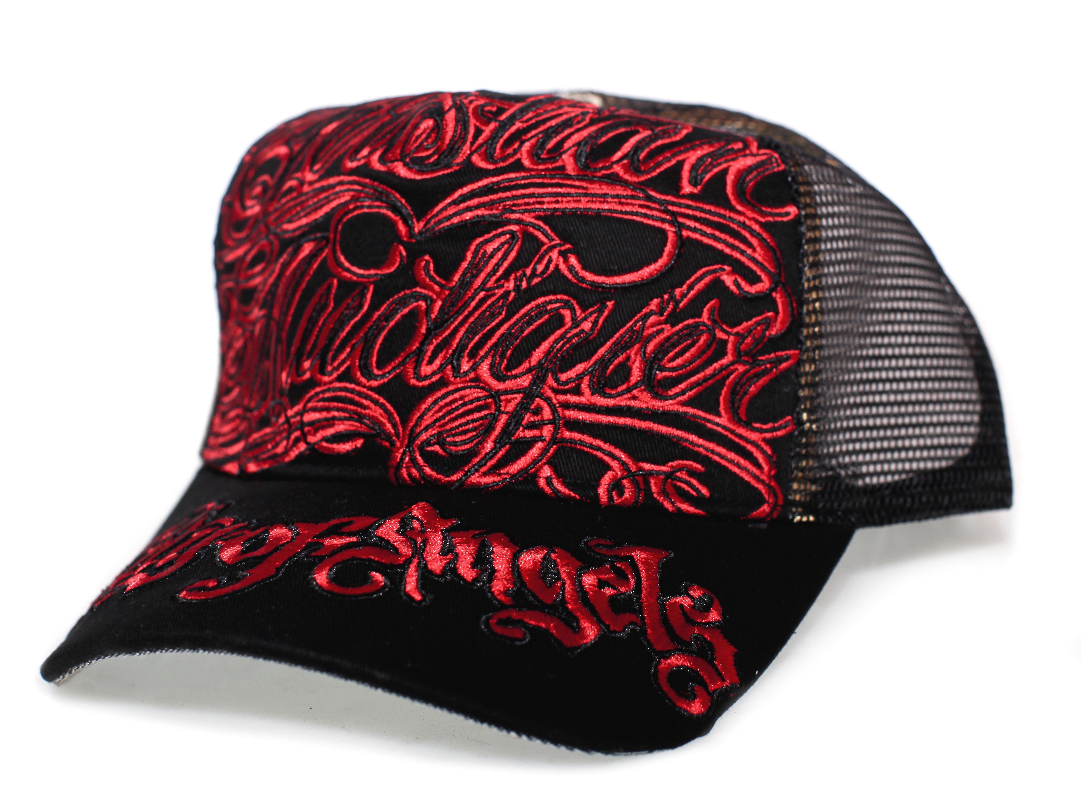 Other Christian Audigier Vintage/Authentic hats COA Black/Red Size ONE SIZE - 1 Thumbnail
