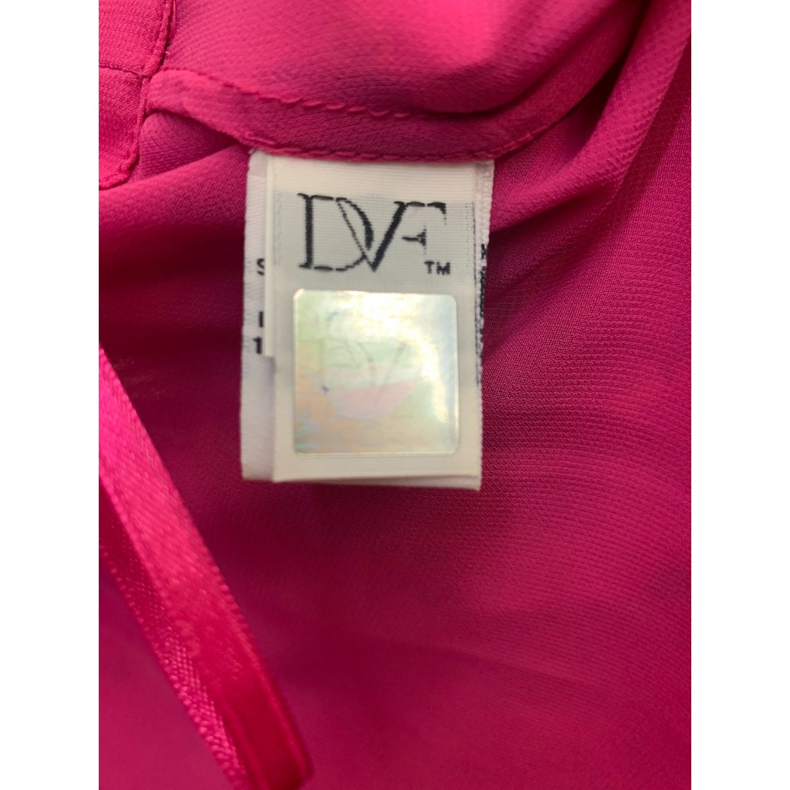 Diane von Furstenberg DVF Diane Von Furstenberg Bali Wrap Dress Pink Floral SZ 4 Size S / US 4 / IT 40 - 5 Thumbnail