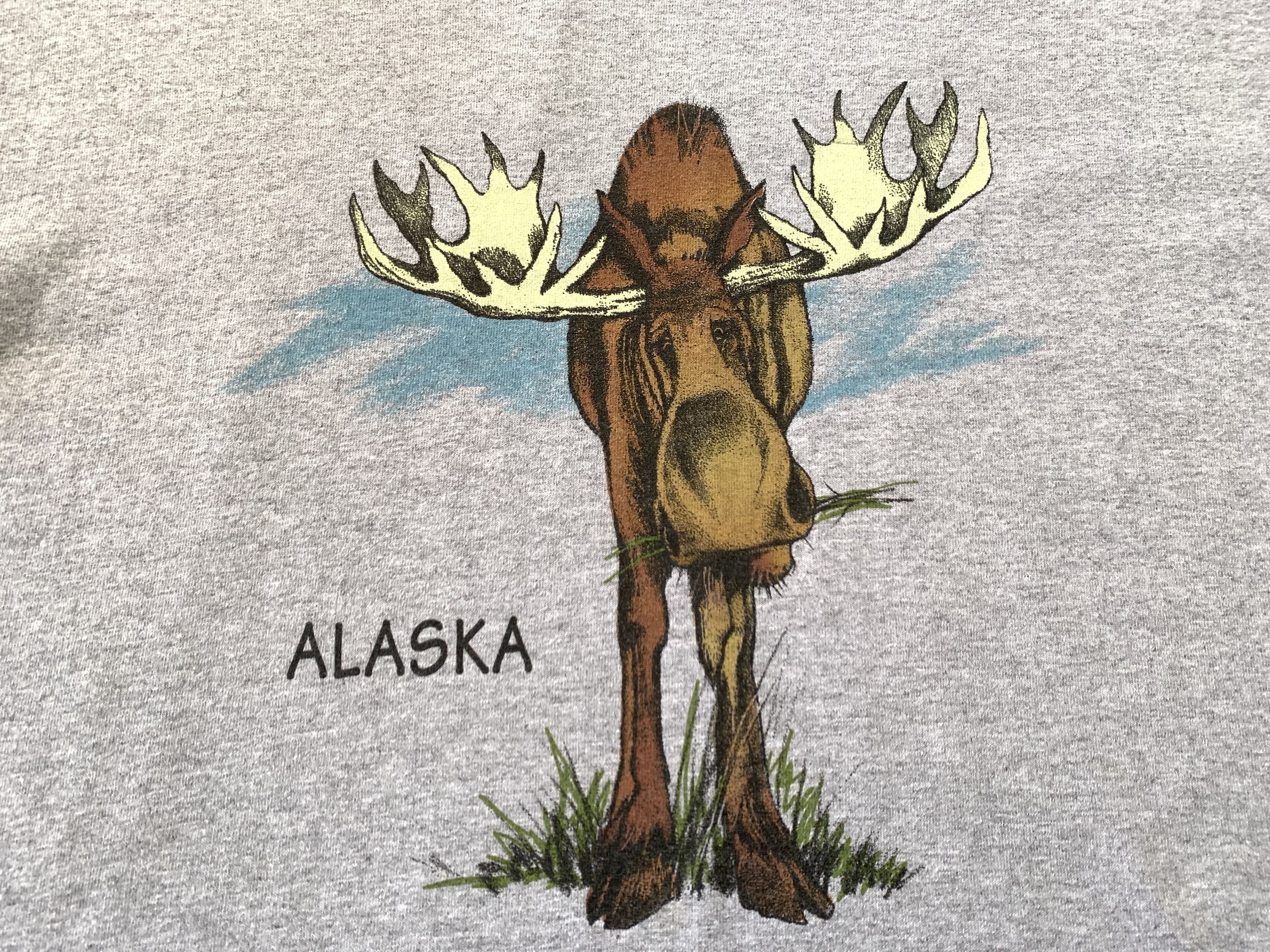Gildan × Vintage Gildan Vintage Alaska Printed T Shirt Size US L / EU 52-54 / 3 - 5 Thumbnail