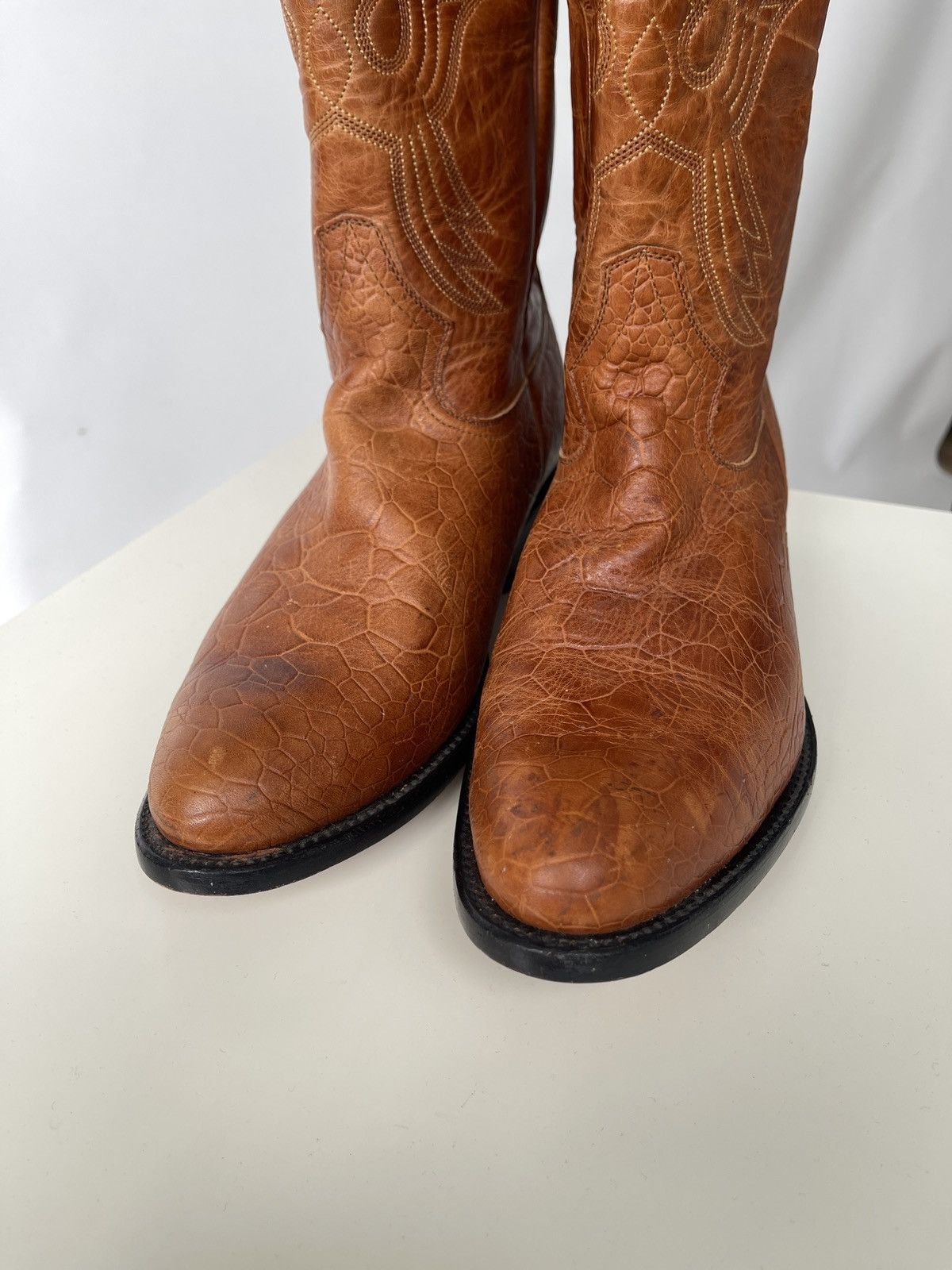 Cowboy Equipment Billy Cowboy Boots Leather Brown Mexico Size 10 Size US 10 / EU 43 - 3 Thumbnail