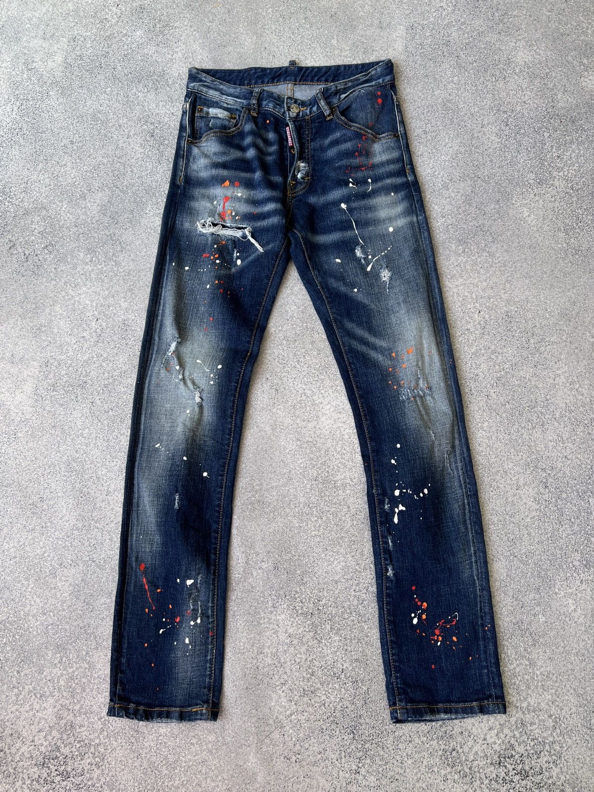 Dsquared2 × Vintage Vintage Dsquared2 Luxury skinny Jeans 44 size ( IT) Size US 32 / EU 48 - 5 Thumbnail