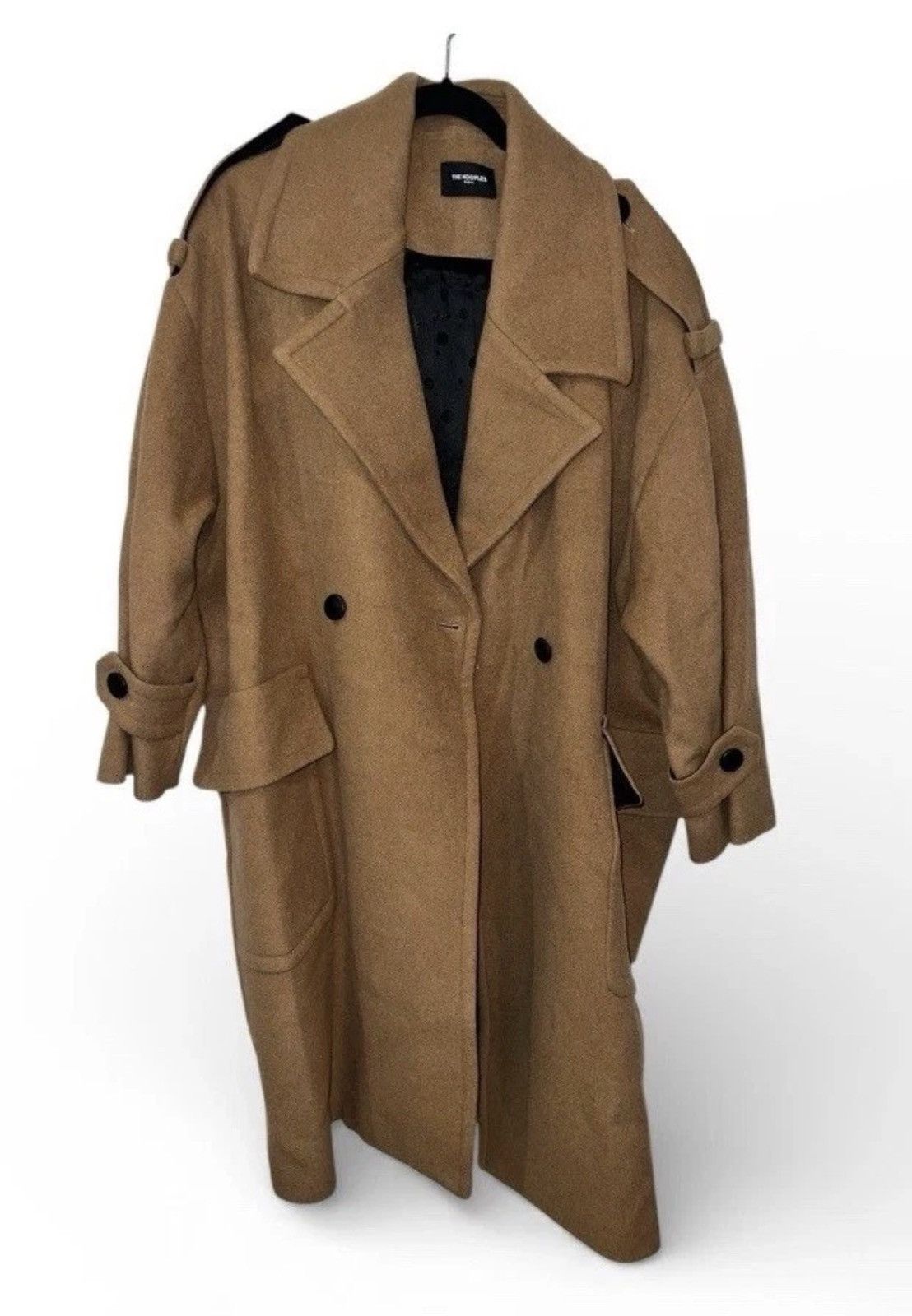 The Kooples For The Kooples “Chill Out” Wool Trench – NWT, Size 34 (EU) Size XS / US 0-2 / IT 36-38 - 5 Thumbnail