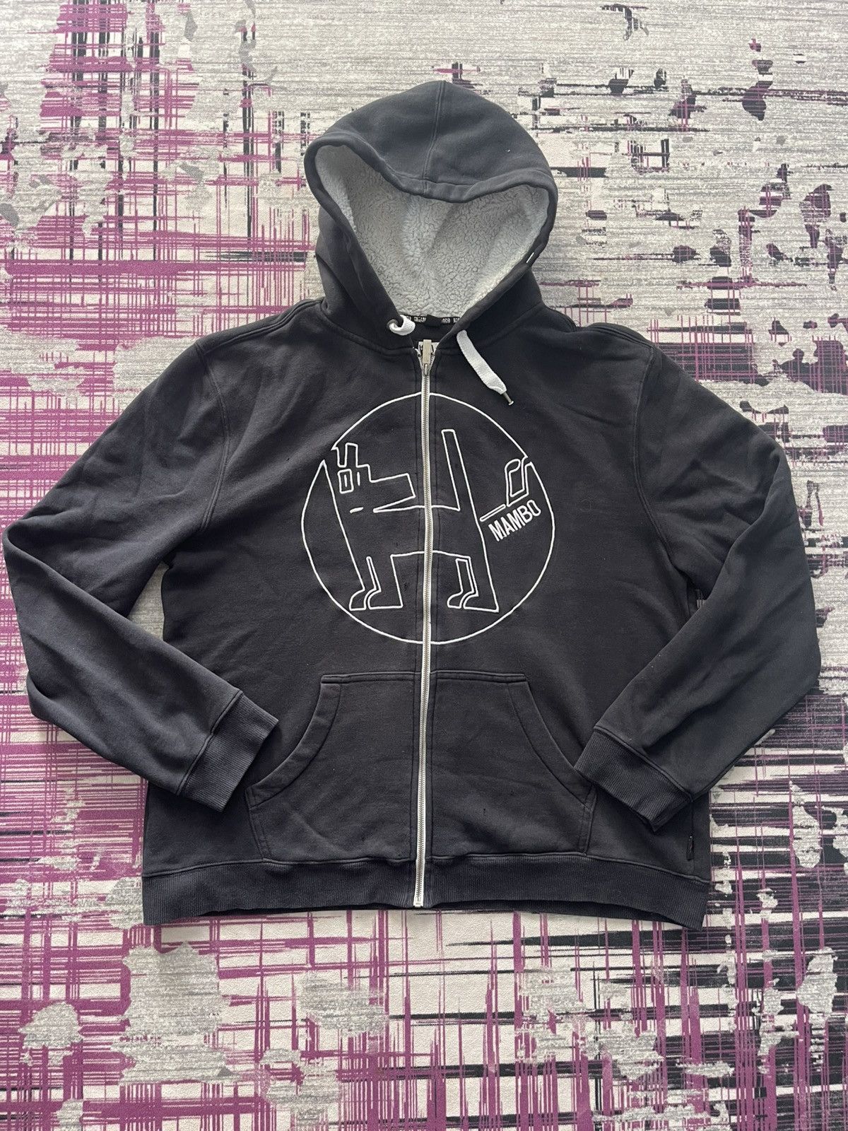 VINTAGE MAMBO DOG LOGO EMBROIDERED VERY RARE