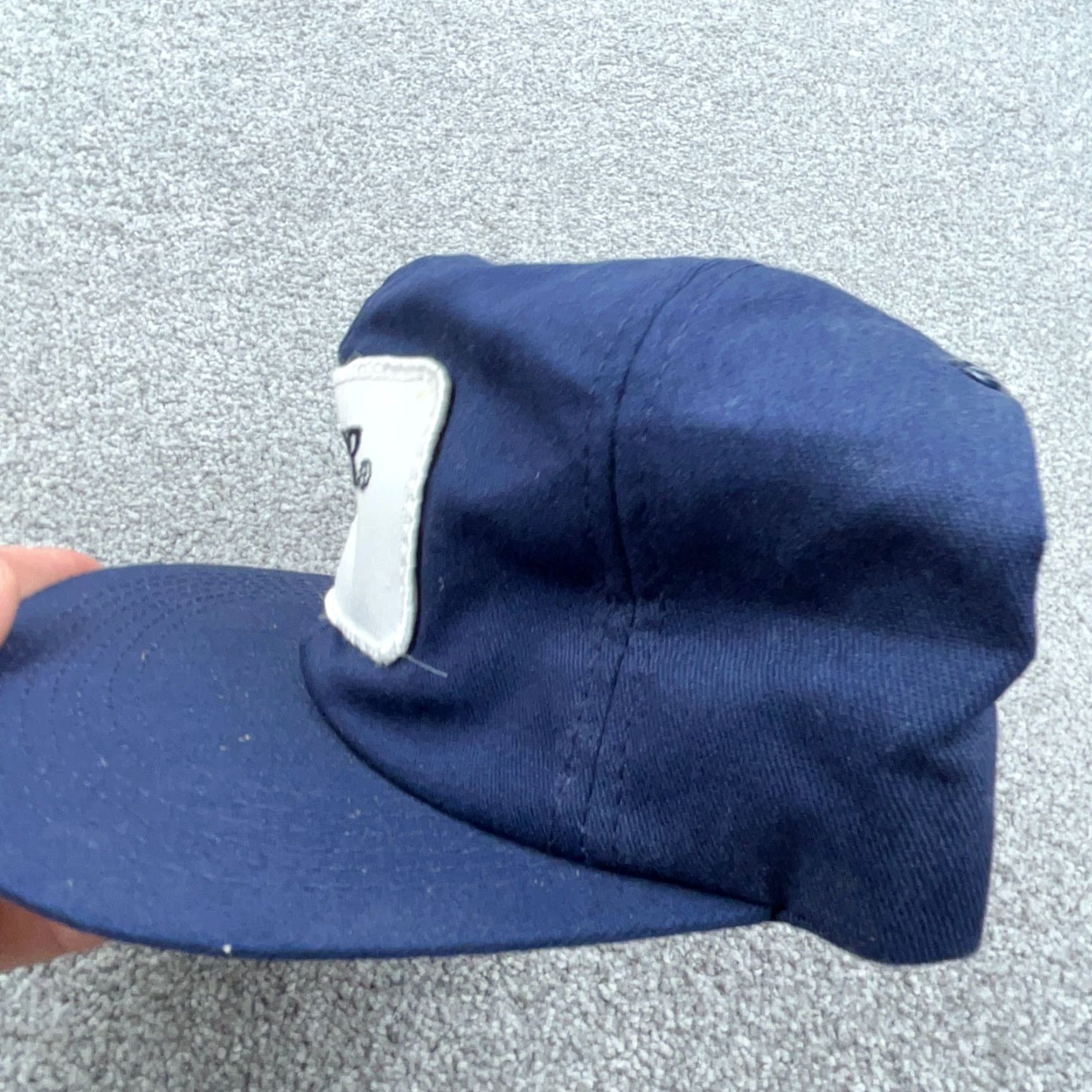 Vintage VINTAGE K-Product Trucker Hat Snapback Blue 80s 90s Casual Lightweight Mens Size ONE SIZE - 4 Thumbnail
