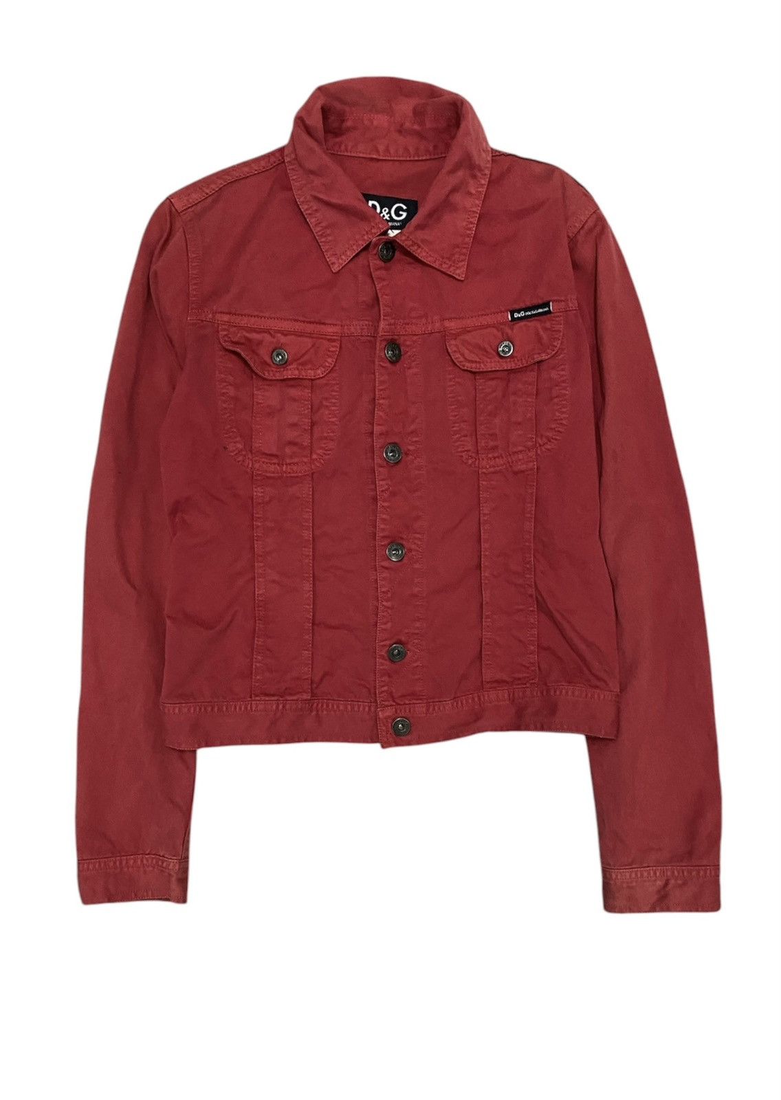 2000s DG red lights trucker Jacket