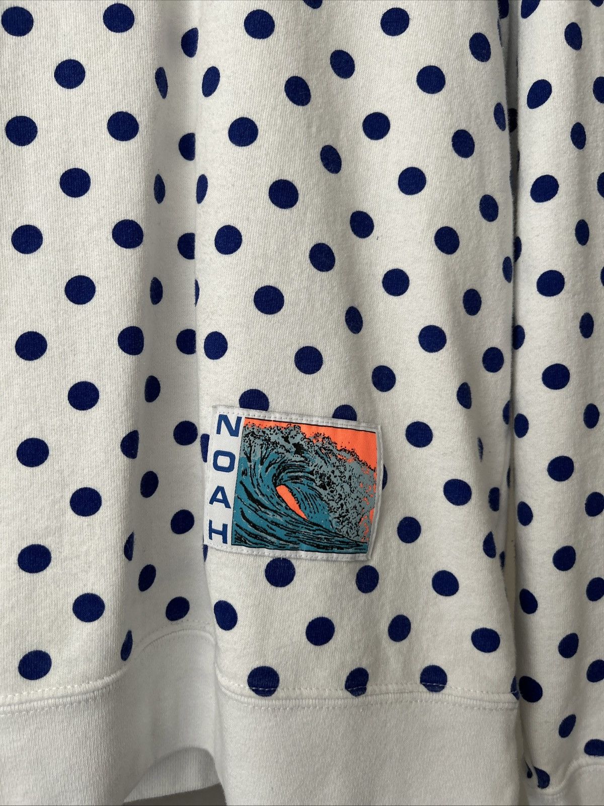 Noah Noah Polka Dot Crewneck / Size S Sweatshirt Shirt Skate Size US S / EU 44-46 / 1 - 2 Thumbnail