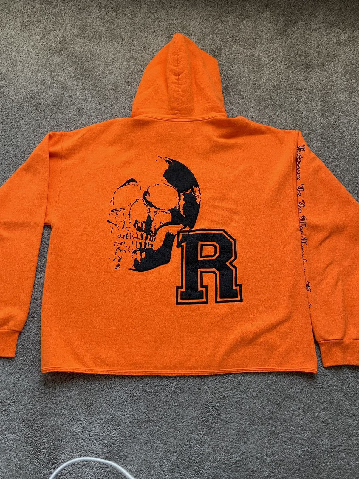 Revenge Archive Orange Hoodie Size US XL / EU 56 / 4 - 4 Thumbnail