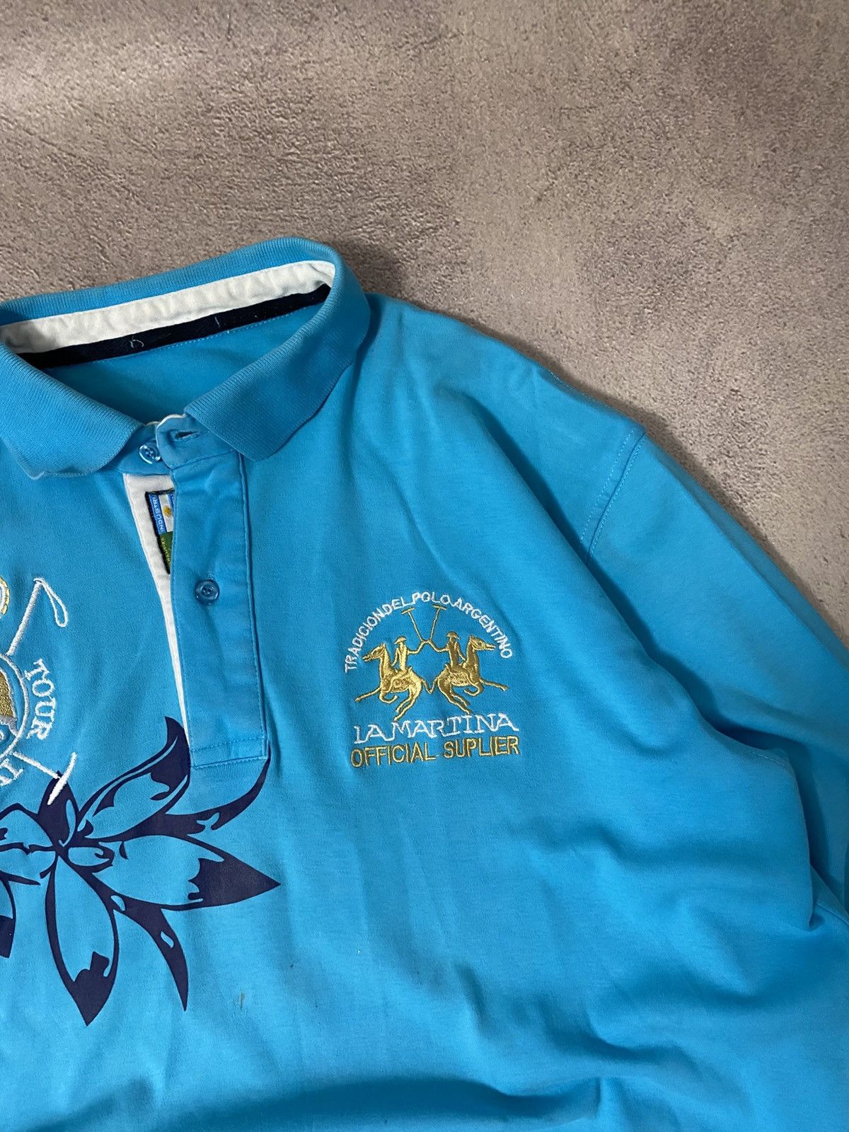 La Martina × Vintage La Martina Polo Ralph Like Dubai vintage rugby jersey Size US XL / EU 56 / 4 - 5 Thumbnail