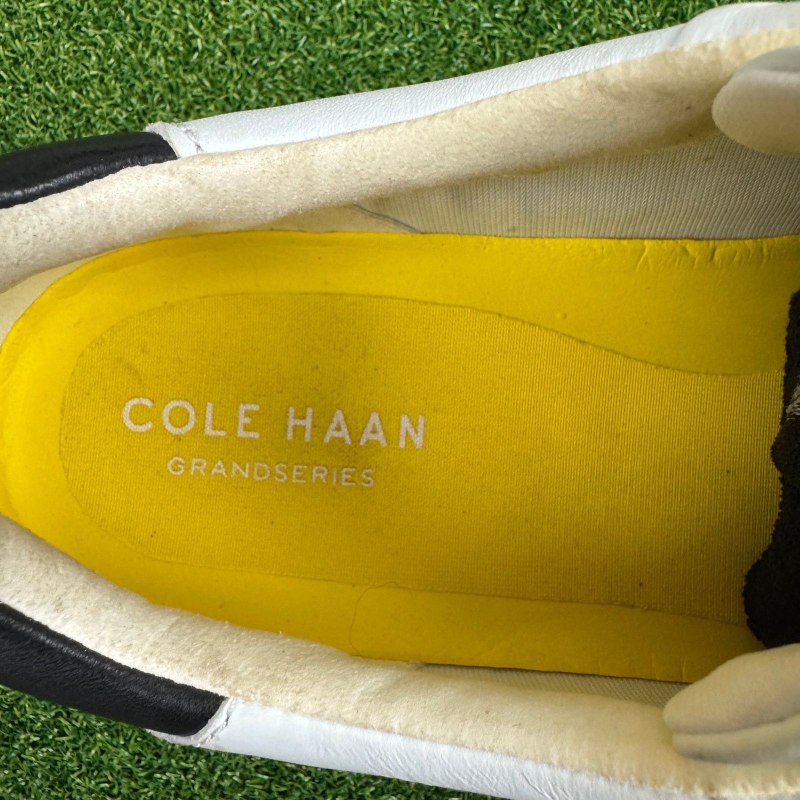 Cole Haan Cole Haan Grand.ØS Leather Sneakers White Black Mens 9B Size US 9 / EU 42 - 5 Thumbnail