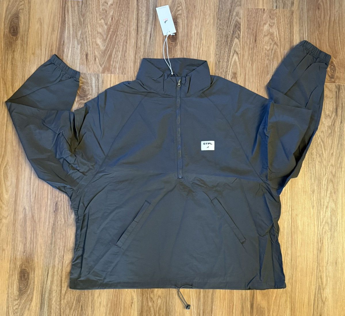 Staple Charcoal gray staple 3/4 zip anorak jacket Large Size US L / EU 52-54 / 3 - 1 Thumbnail