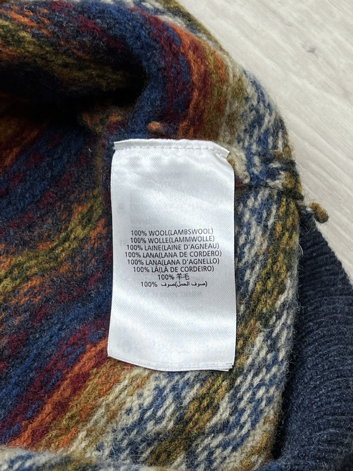 Gant Gant Wool Native Pattern Gilet (Y0340) Size XL / US 12-14 / IT 48-50 - 4 Thumbnail