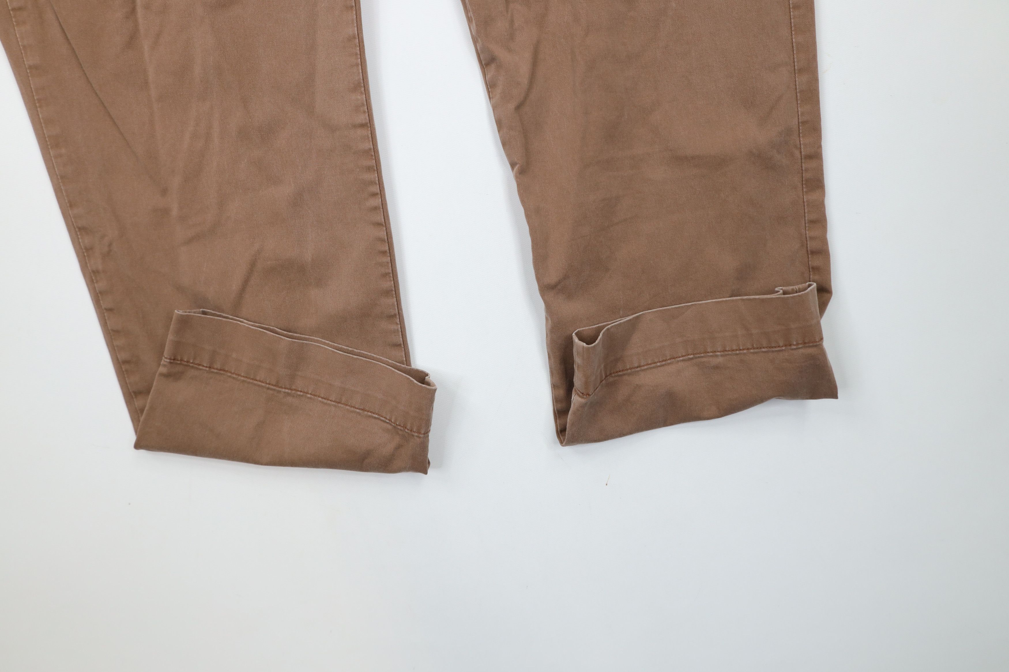 Ralph Lauren × Vintage Vintage Y2K Ralph Lauren Wide Leg Stretch Chino Pants Brown Size US 38 / EU 54 - 2 Thumbnail